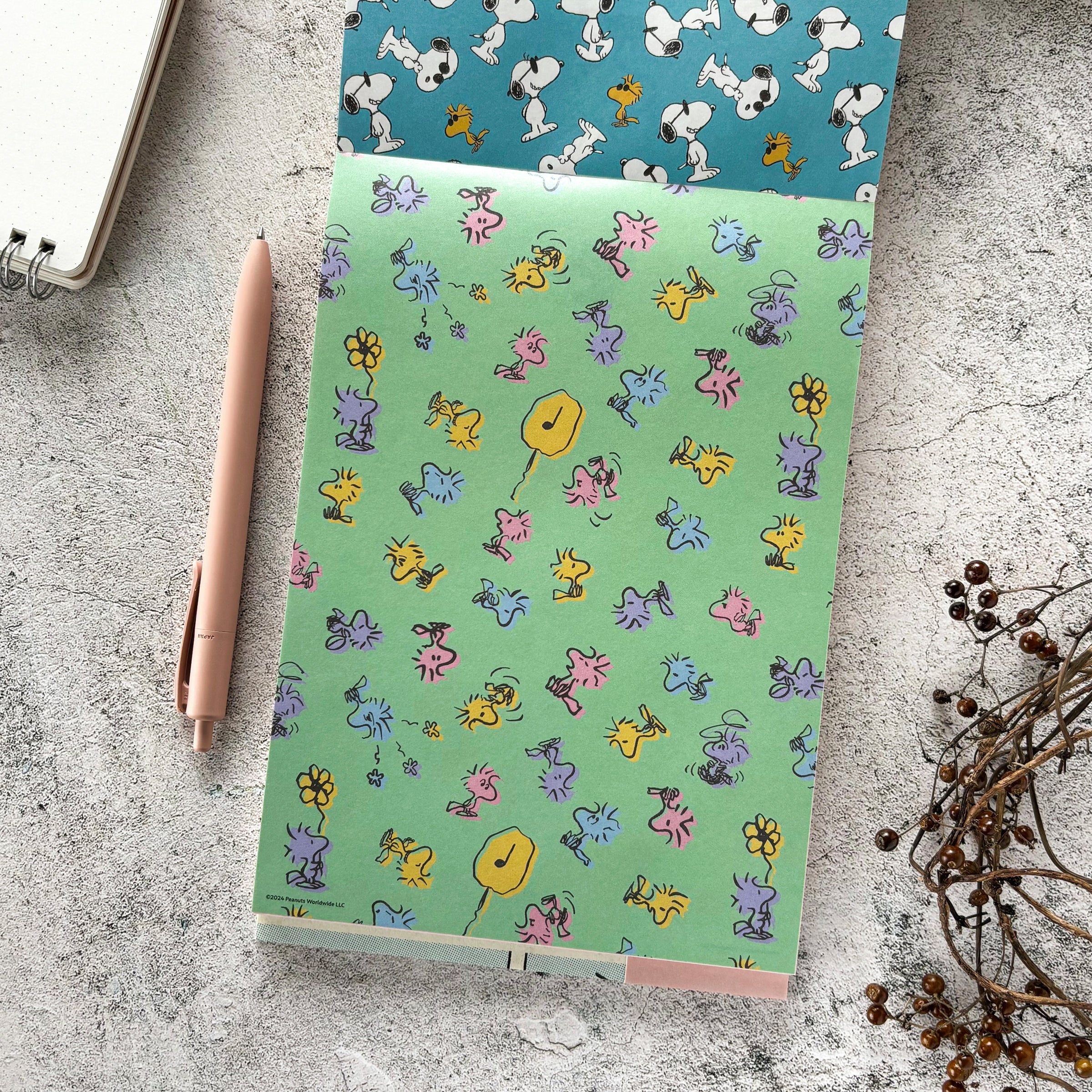 100 Writing Paper Pad - Snoopy - Image 7