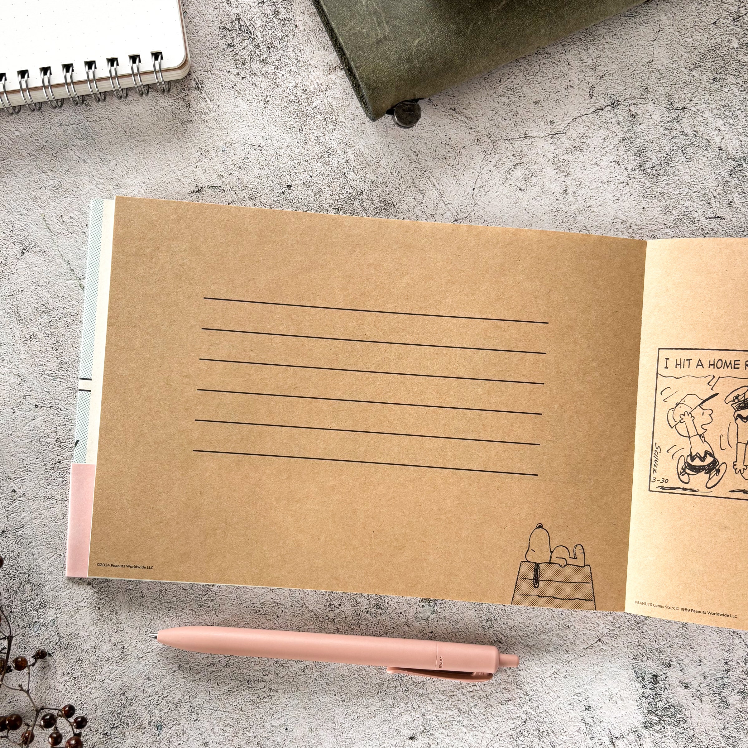 100 Writing Paper Pad - Snoopy - Image 8