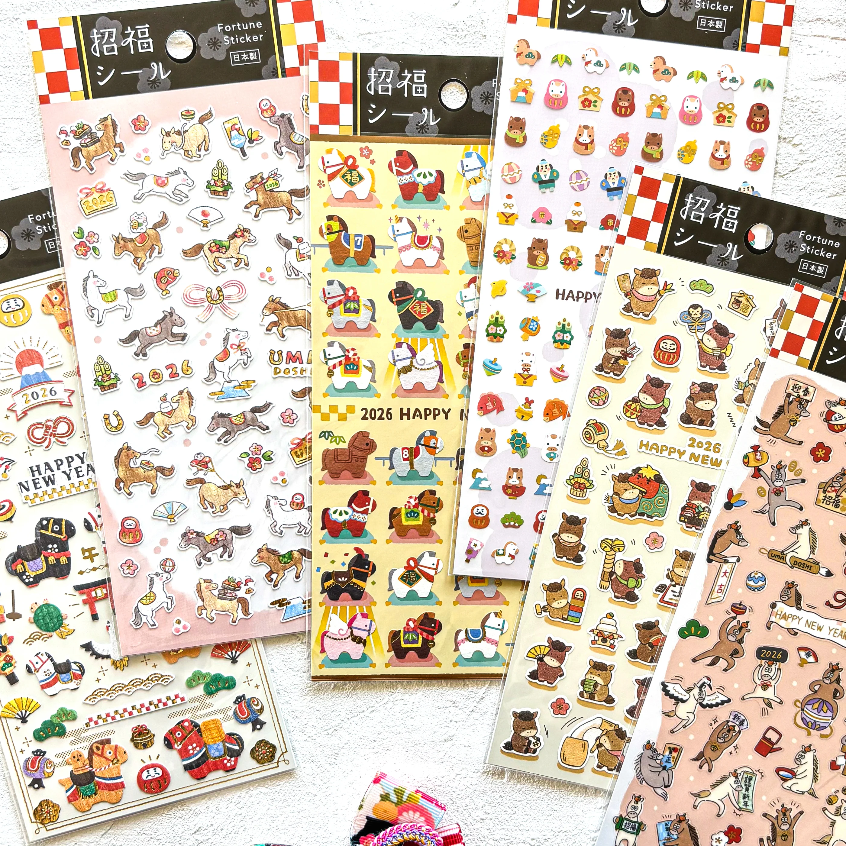 2026 Limited Stickers / Mind Wave - Happy Horses - Image 4