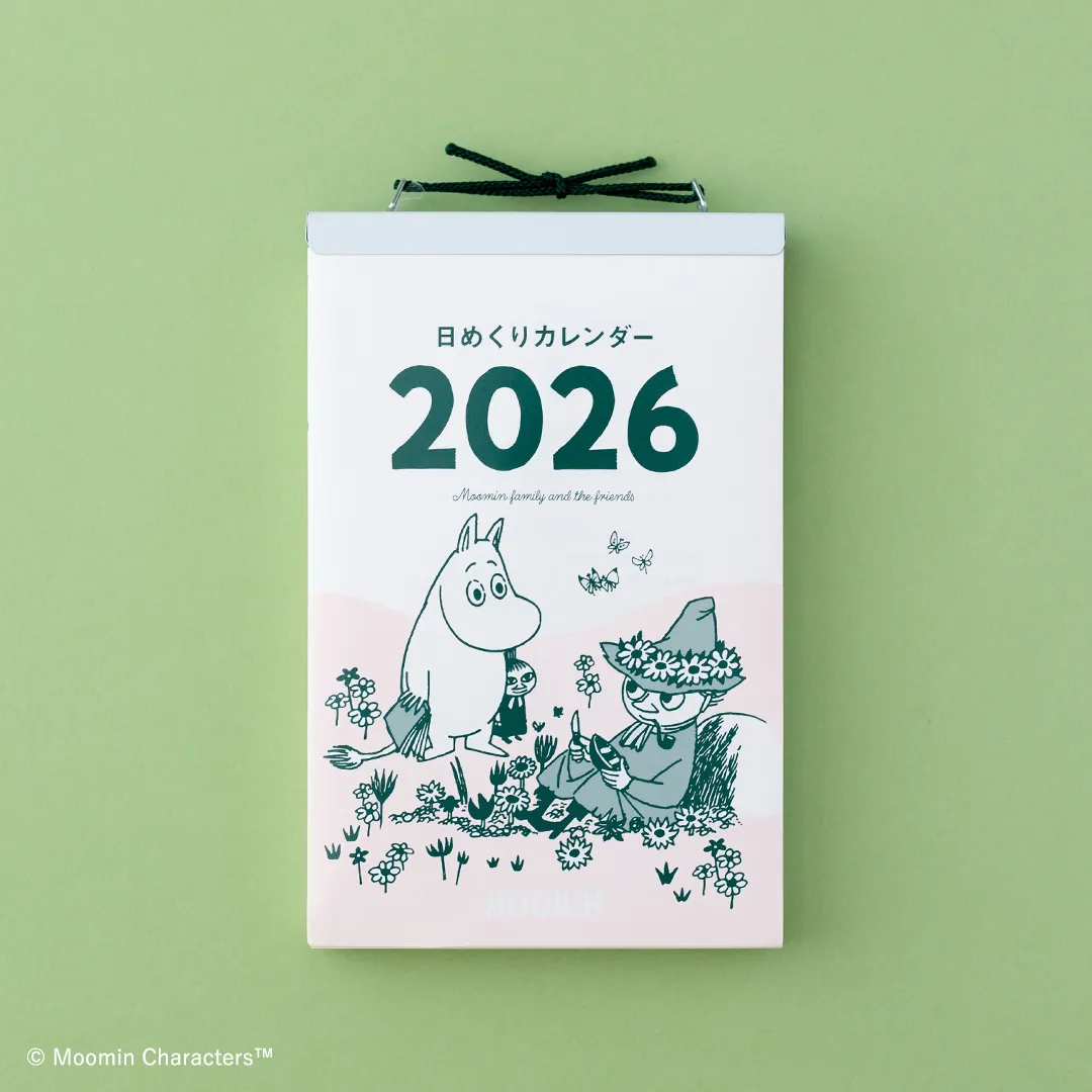 [SALE] 2026 Moomin One-day-a-page Himekuri Calendar (Regular Size) - Image 13