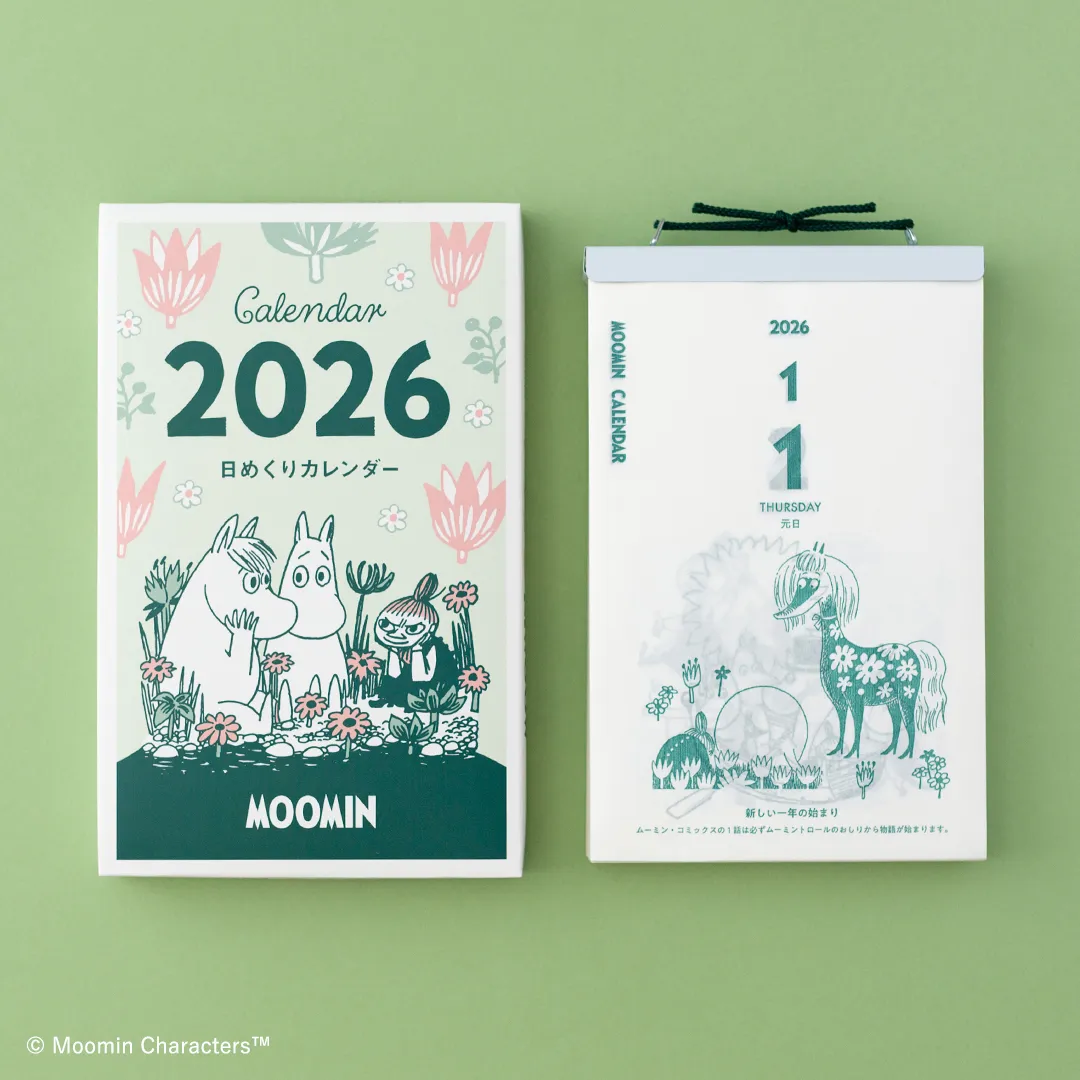 [SALE] 2026 Moomin One-day-a-page Himekuri Calendar (Regular Size) - Image 15