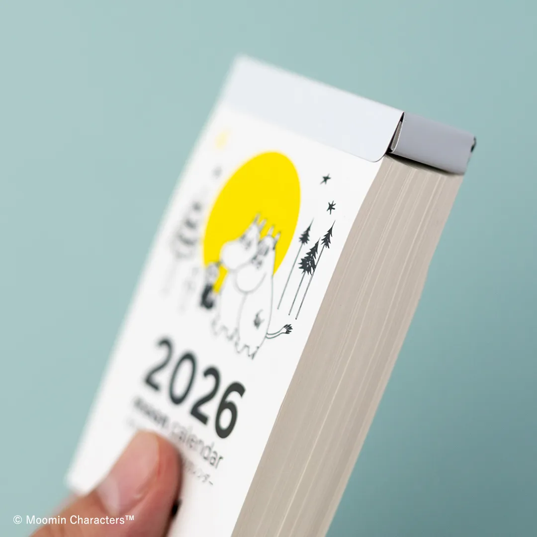 [SALE] 2026 Moomin Moon Phases Daily Flip Calendar (Mini / Desktop & Wall) - Image 11