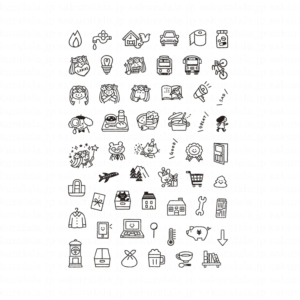 Igloo Dining  365 Clear Stamps - Daily 2 - Image 3