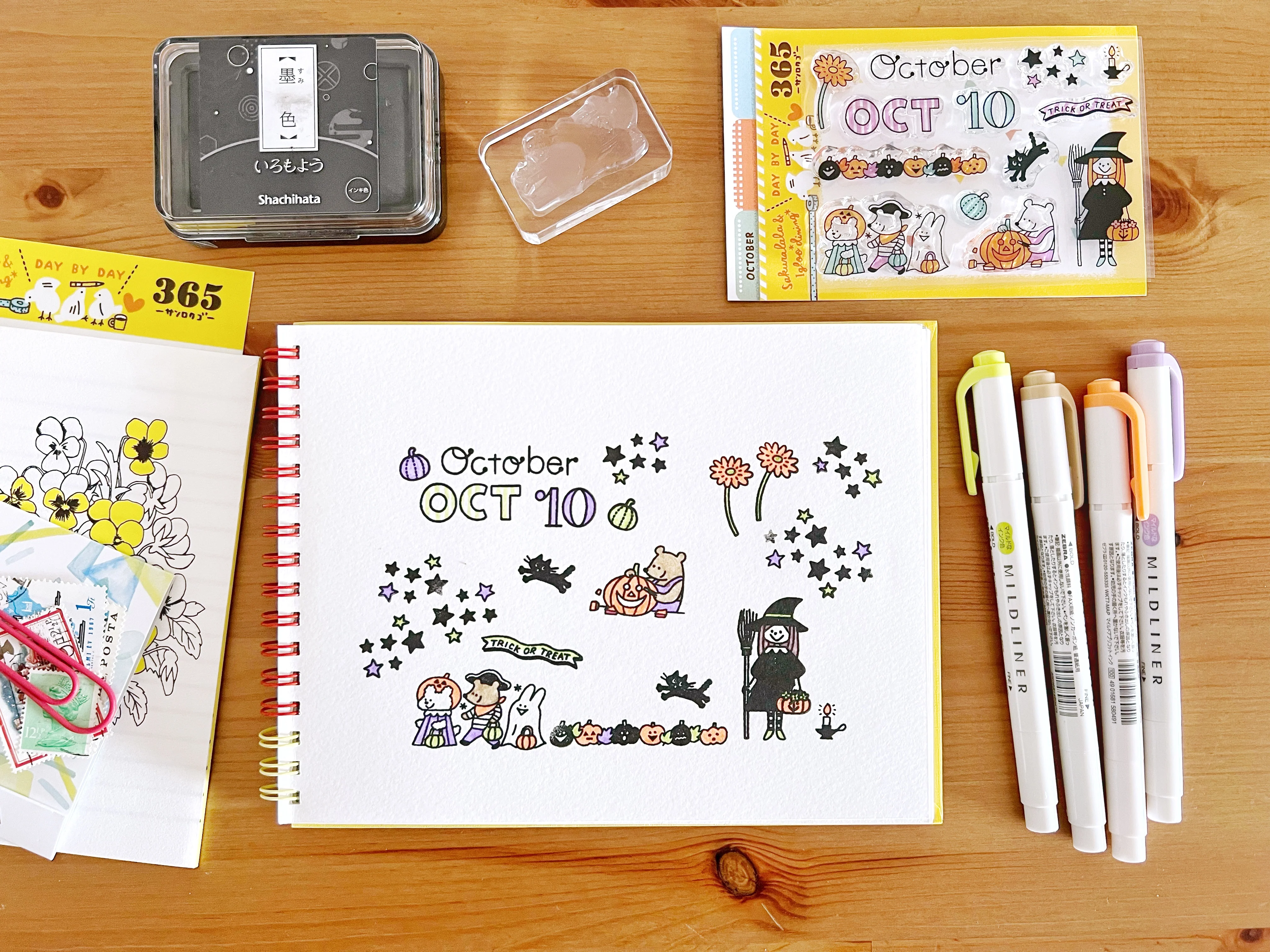 365 Clear Stamps - October (3" x 4") - Image 4