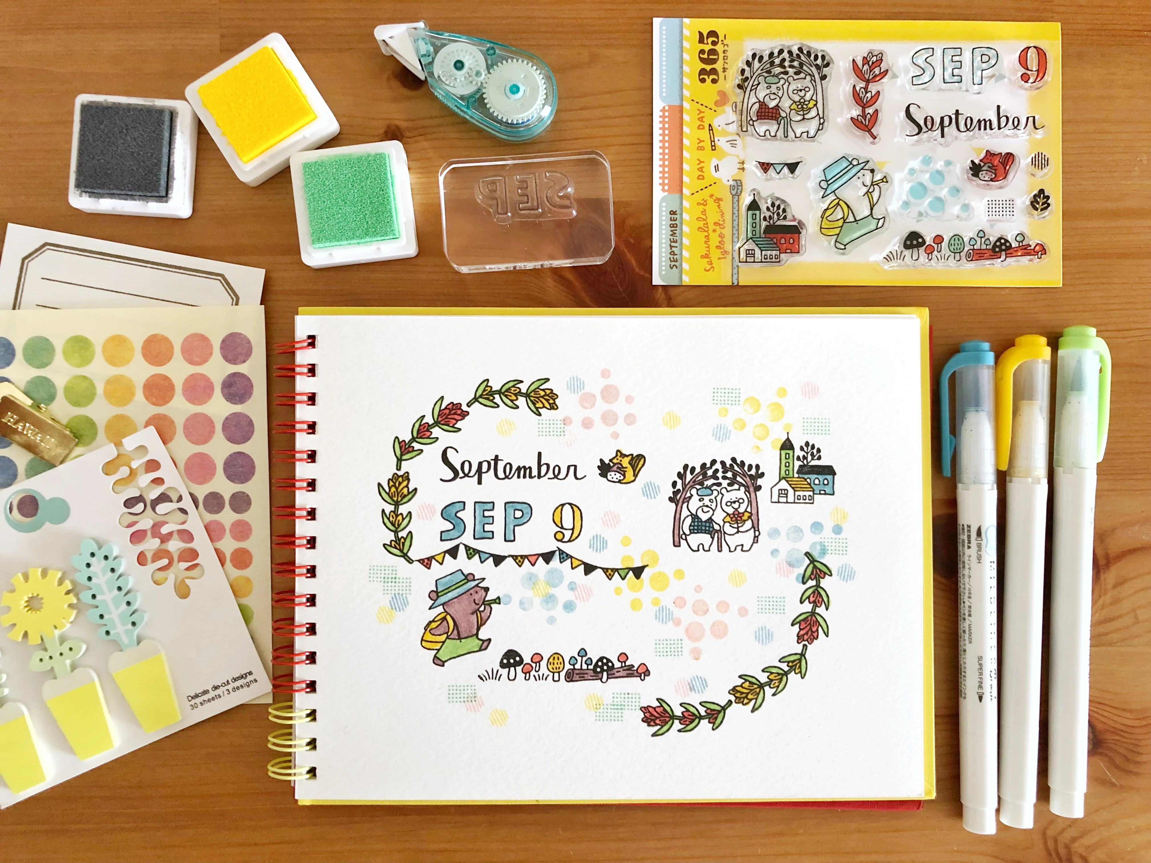 365 Clear Stamps - September (3" x 4") - Image 7