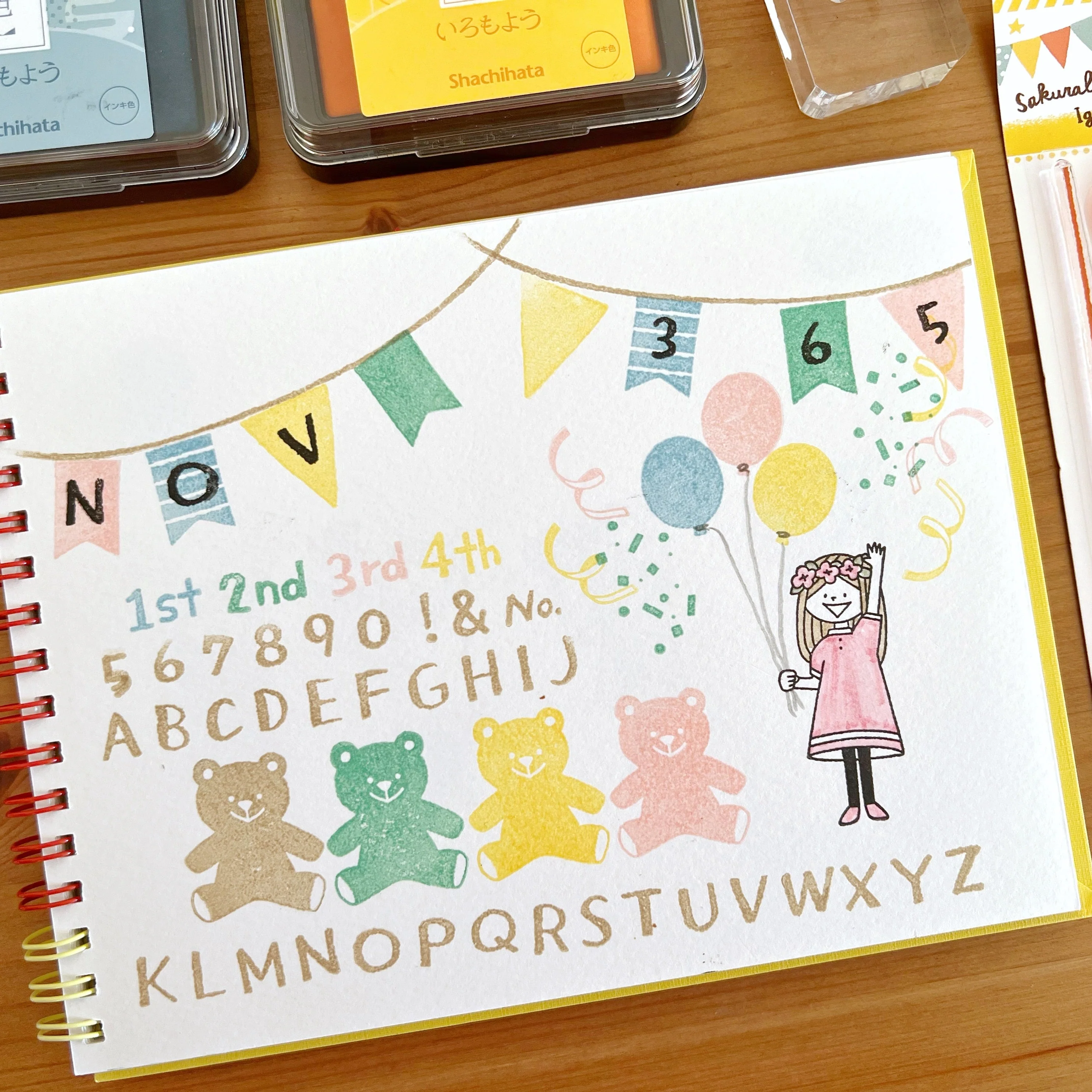 Igloo Dining 365 Clear Stamps - Wishing You - Image 2