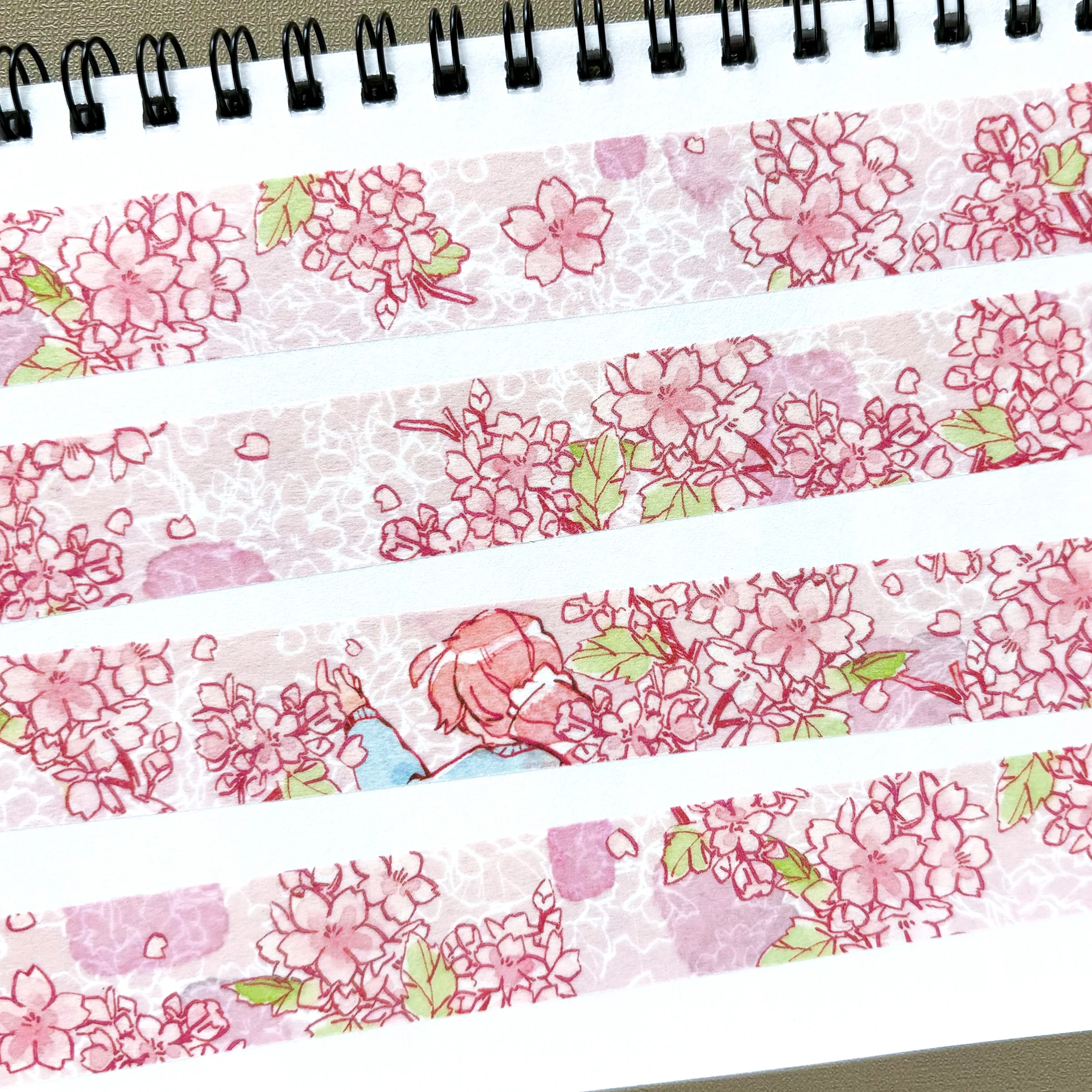 Ame x CTFJ / Washi Tape - Cherry Blossom Wind - Image 5