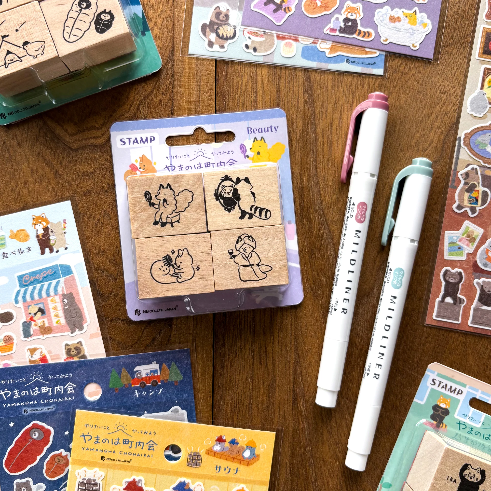 Animal Friends Rubber Stamp - Spa Time - Image 3