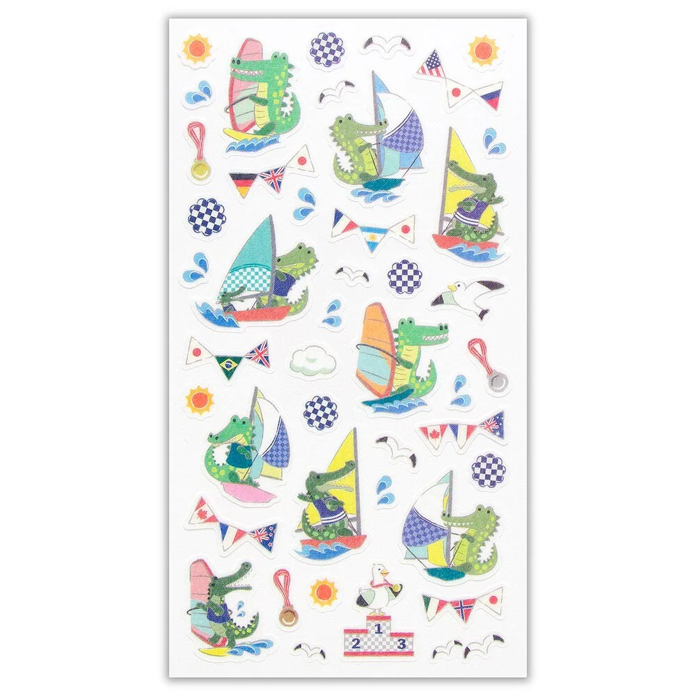 Animal Sports Stickers - Sailing - Image 3