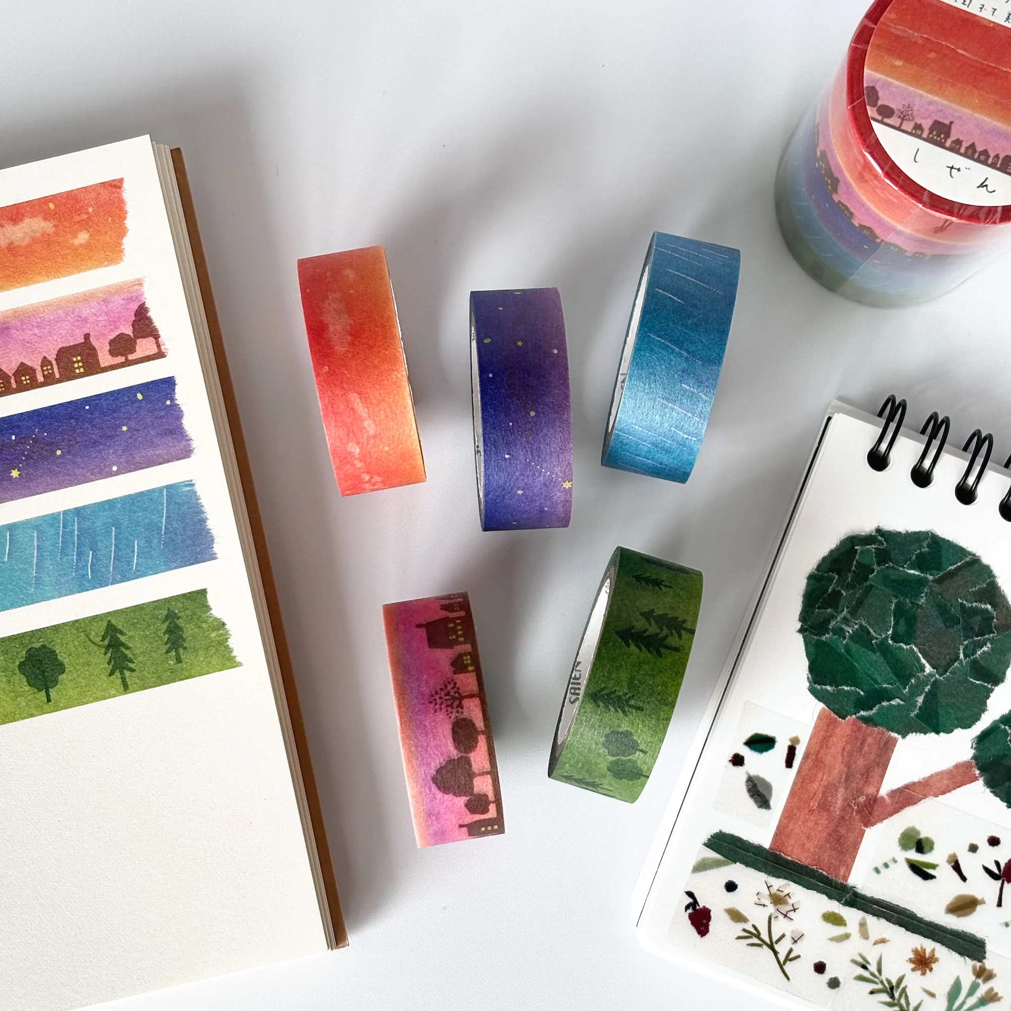 Miki Tamura / Art Washi Tape Set - Nature - Image 3