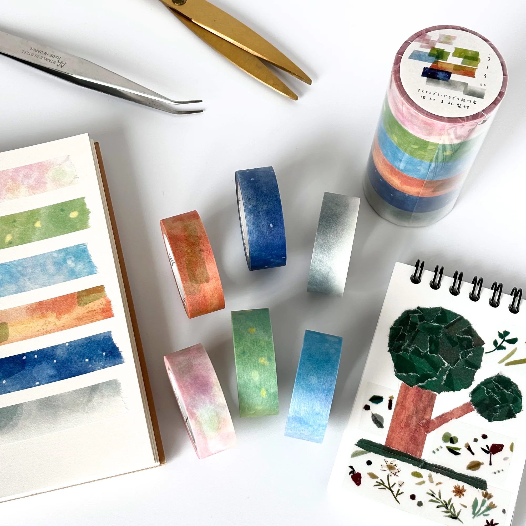 Miki Tamura / Art Washi Tape Set - Relax - Image 3