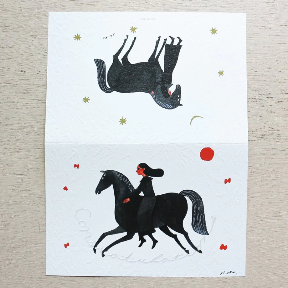 Nishi Shuku Birthday Card - Flower Garden - Image 5