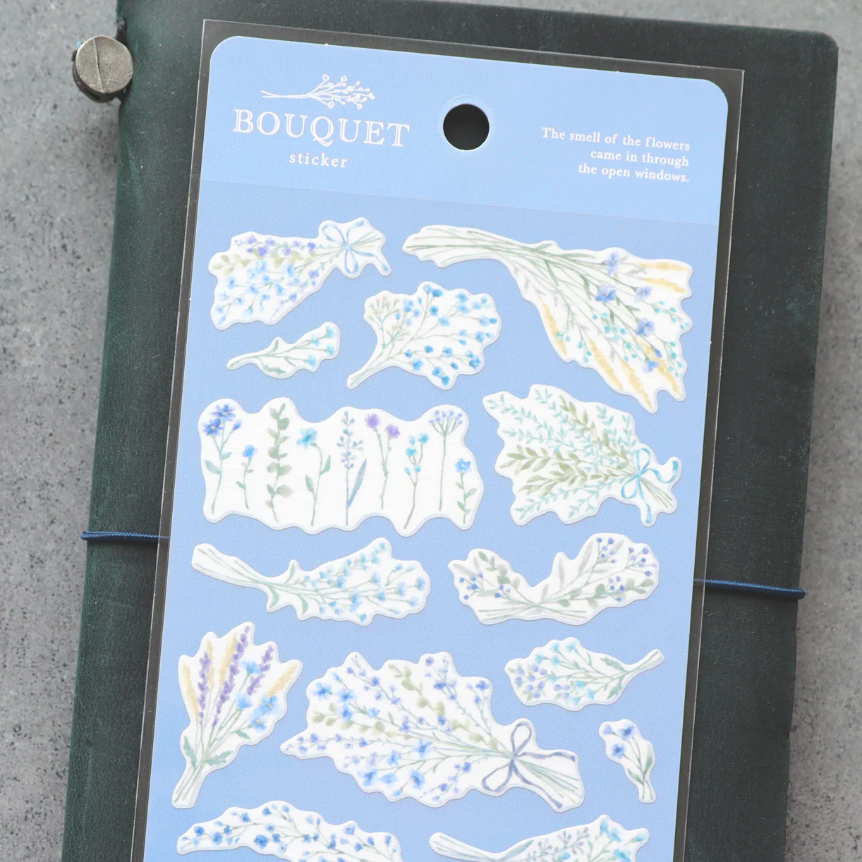 Bouquet Stickers - Blue - Image 2