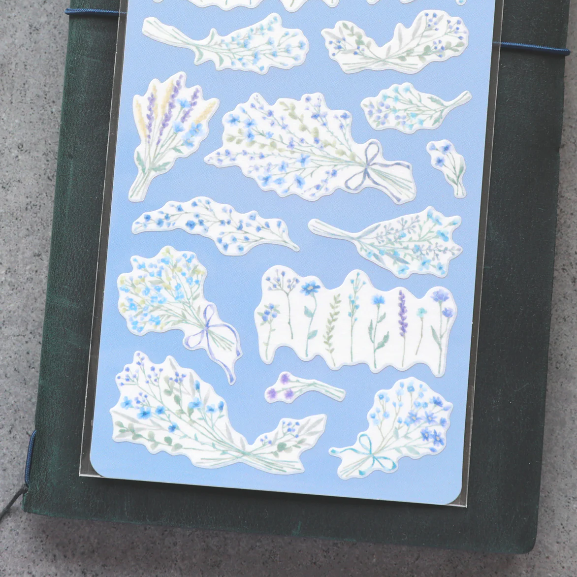 Bouquet Stickers - Blue - Image 3
