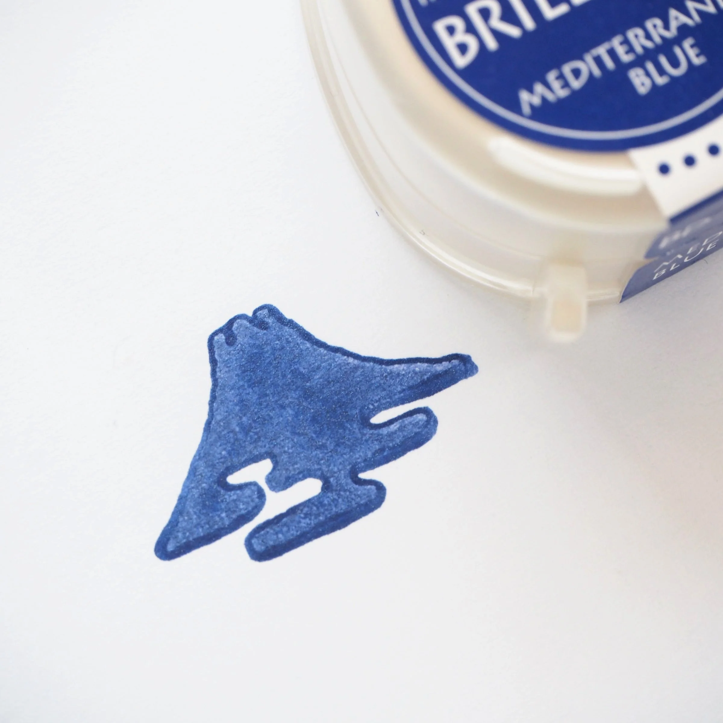 Brilliance Stamp Ink - Mediterranean Blue - Image 2