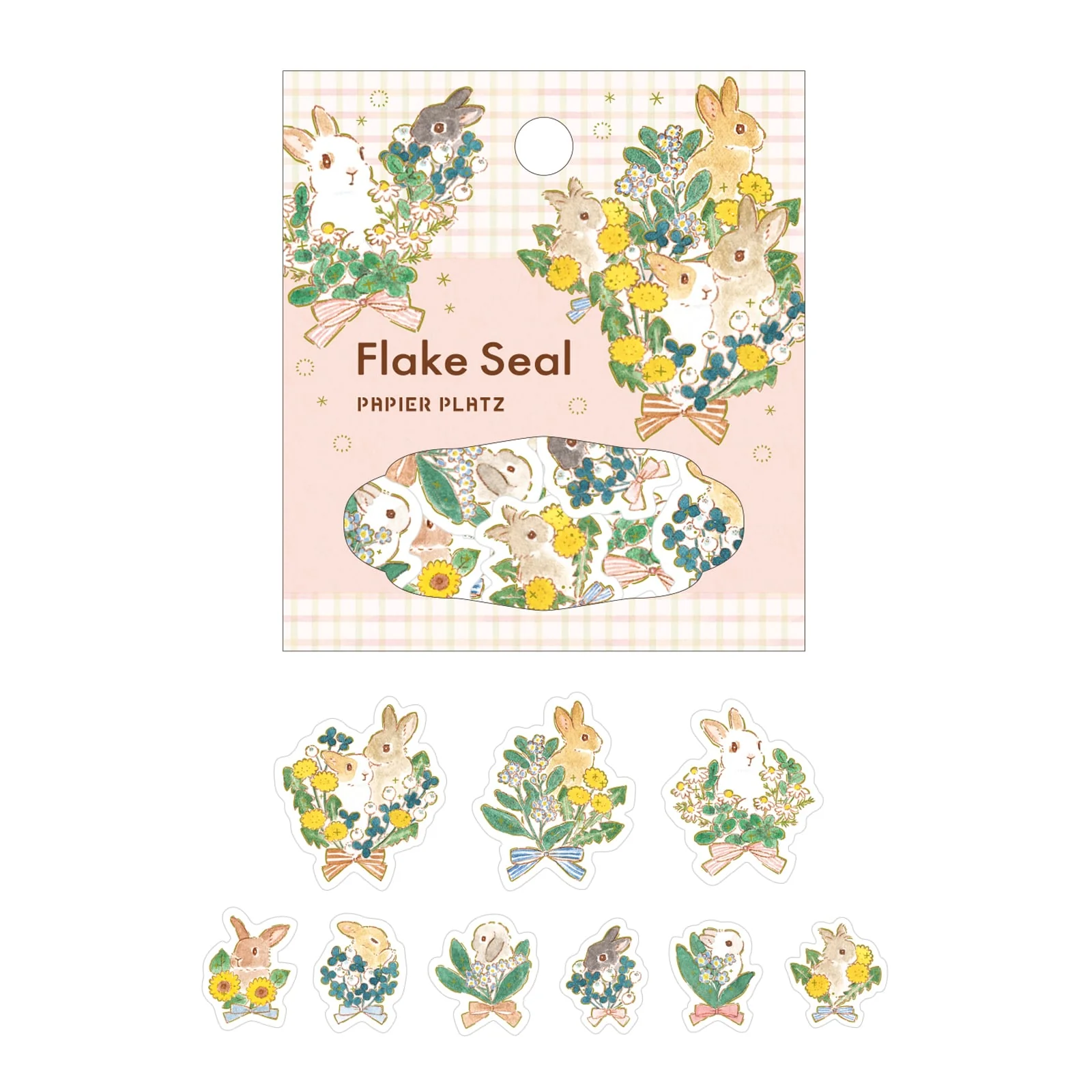 Shinako Moriyama / Flake Stickers - Flowers