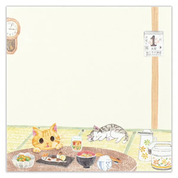Cat Memo Pad - Cat at Home - Image 4