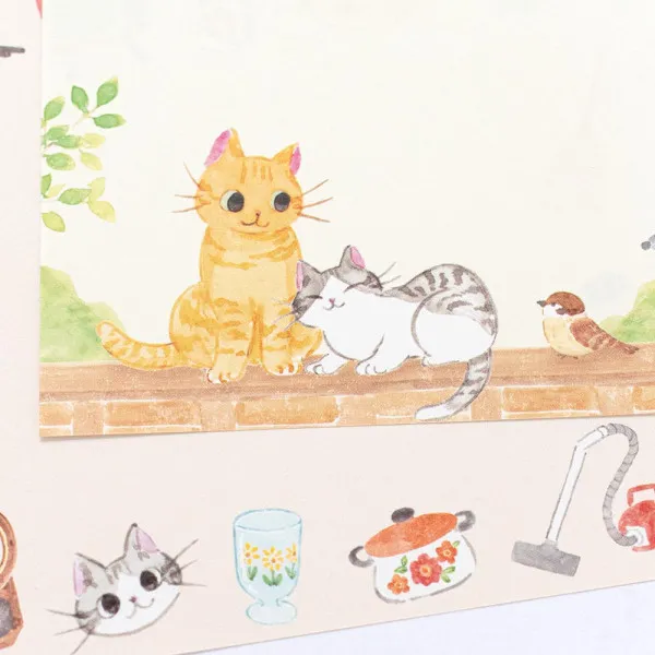 Cat Memo Pad - Cat at Home - Image 7