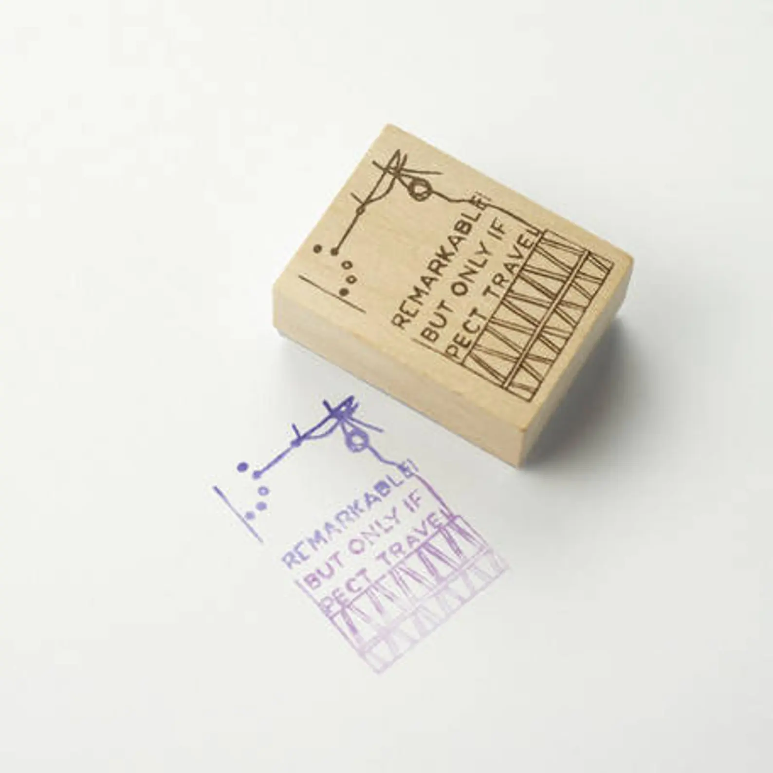 Chamil Garden Rubber Stamp - Book (C11)