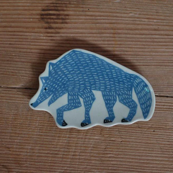 Ceramic Tray - Wolf - Image 2
