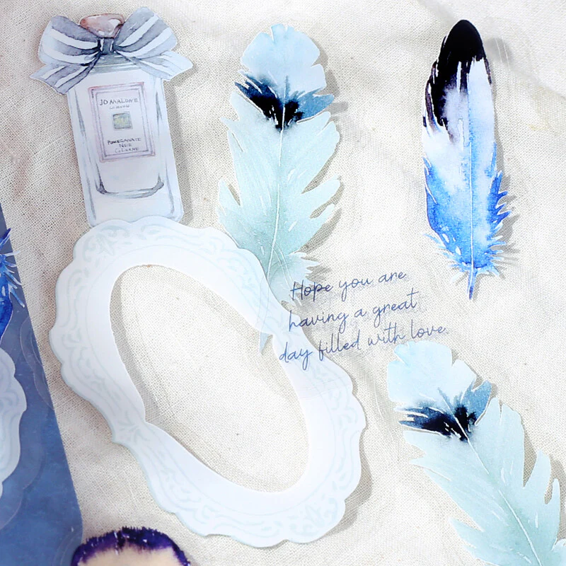 Museum Flake Stickers - Feather - Image 2