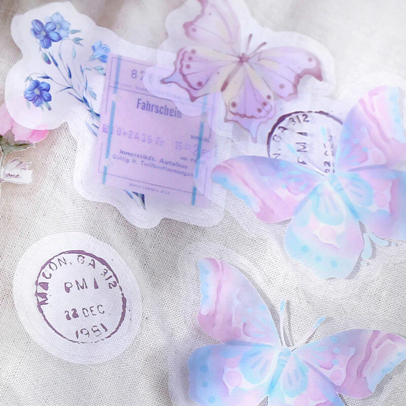 Museum Flake Stickers - Butterfly - Image 3