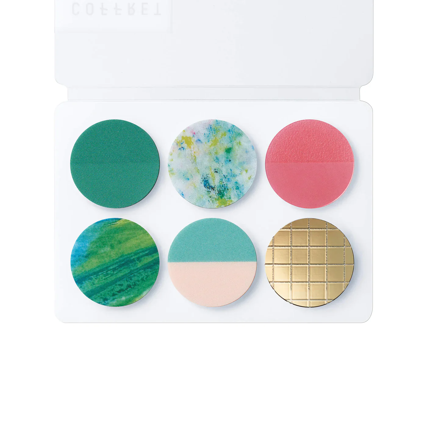 COFFRET Circle PET Stickers - Forest Green - Image 4