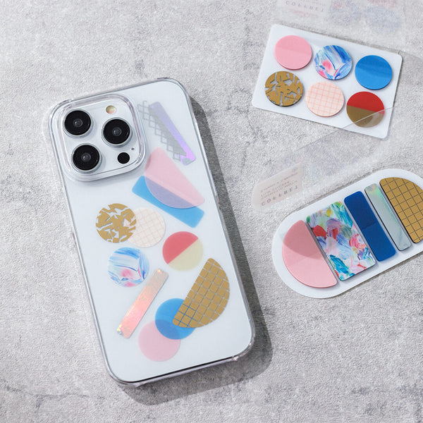 COFFRET Circle PET Stickers - Pink Float - Image 2