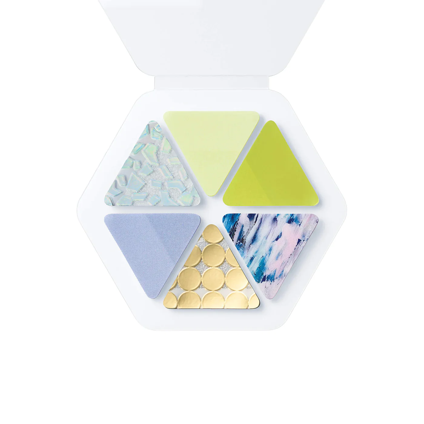 COFFRET Triangle PET Stickers - Chiffon Yellow - Image 3