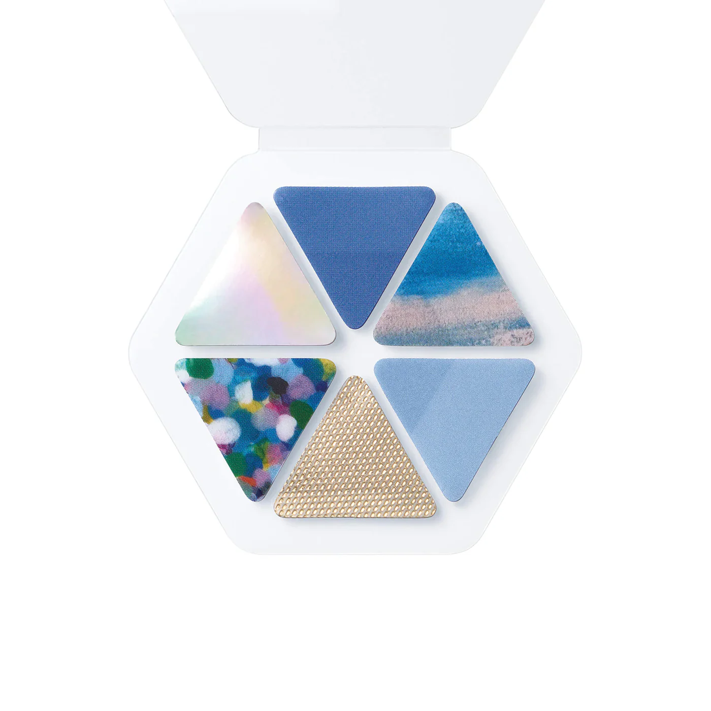 COFFRET Triangle PET Stickers - Horizon Blue - Image 4