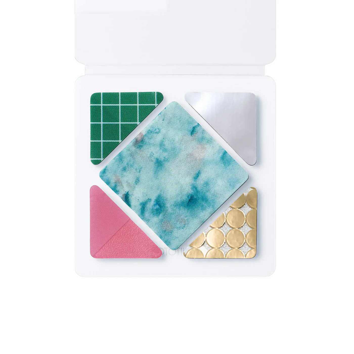 COFFRET Square PET Stickers - Forest Green - Image 3