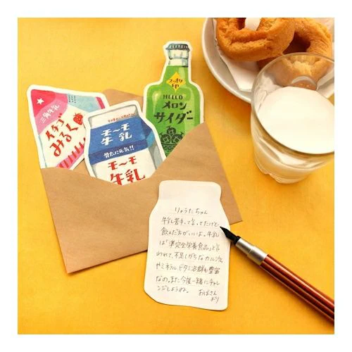 Furukawa Paper / Retro Japan Letter Set - Drinks - Image 3