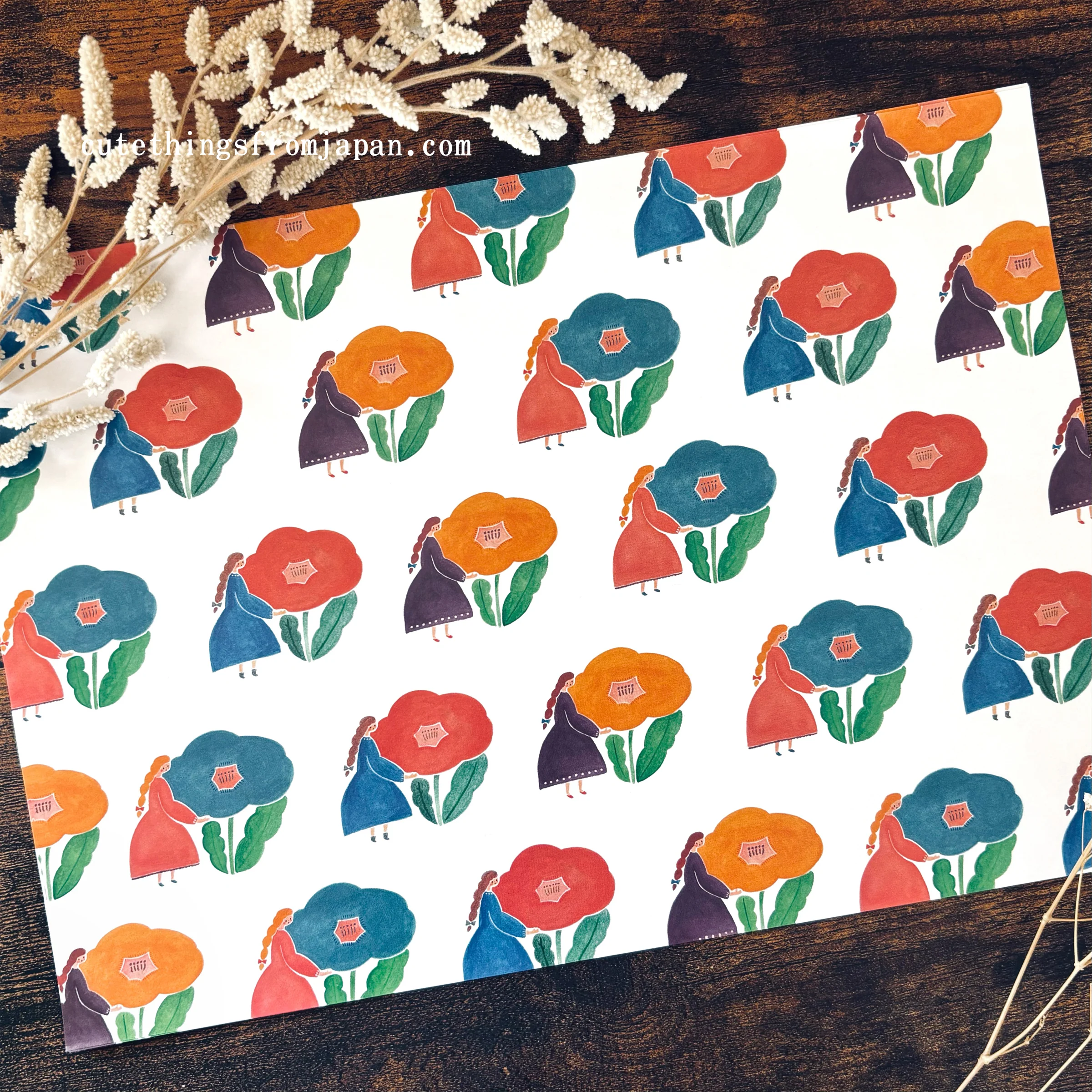 cotori cotori Wrapping Paper Set - Botanical (A4) - Image 8