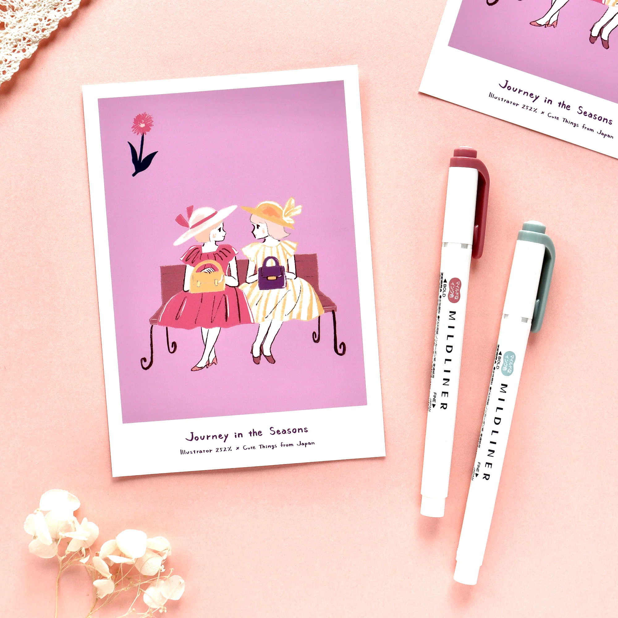 CTFJ x 252% / Postcard - Best Friends