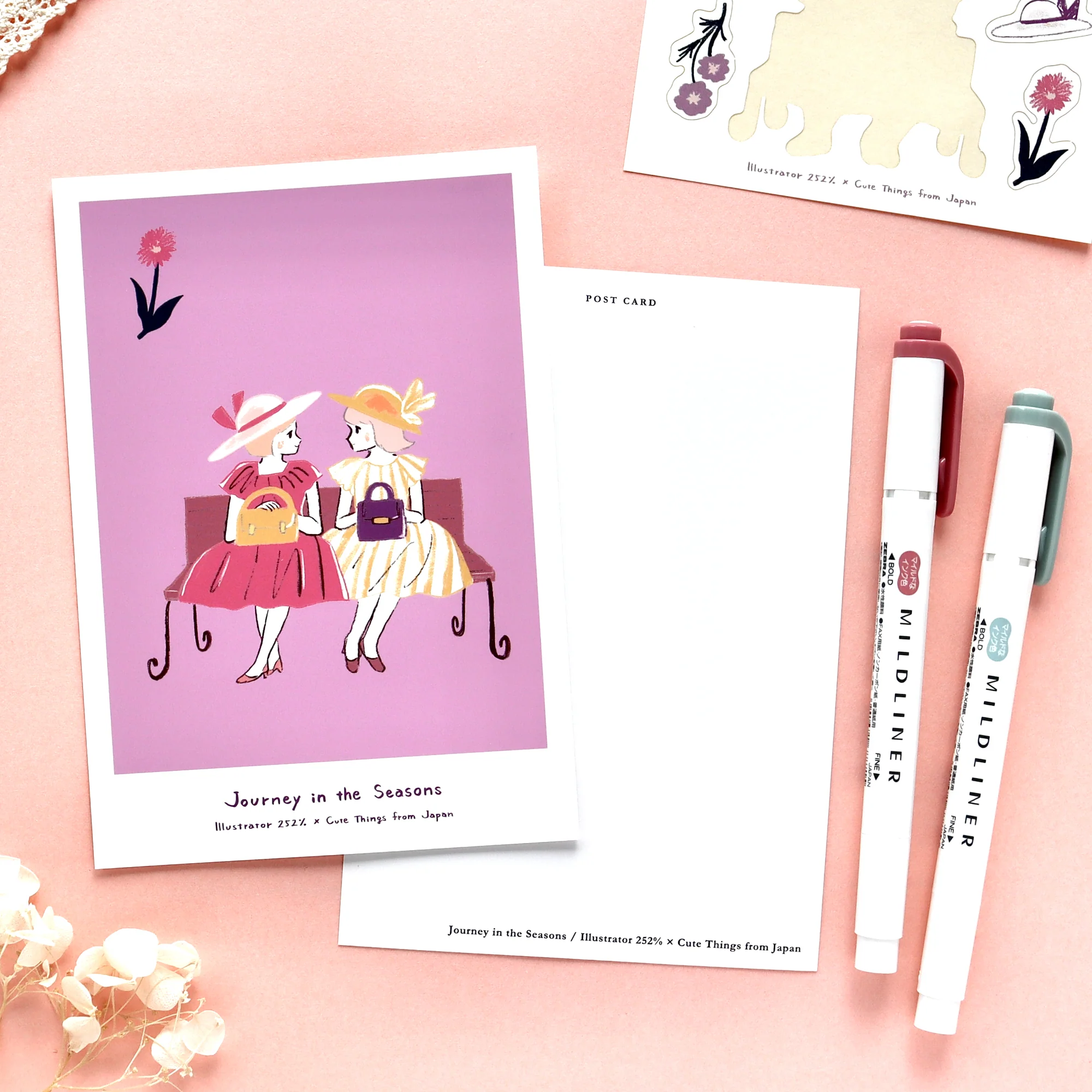 CTFJ x 252% / Postcard - Best Friends - Image 2