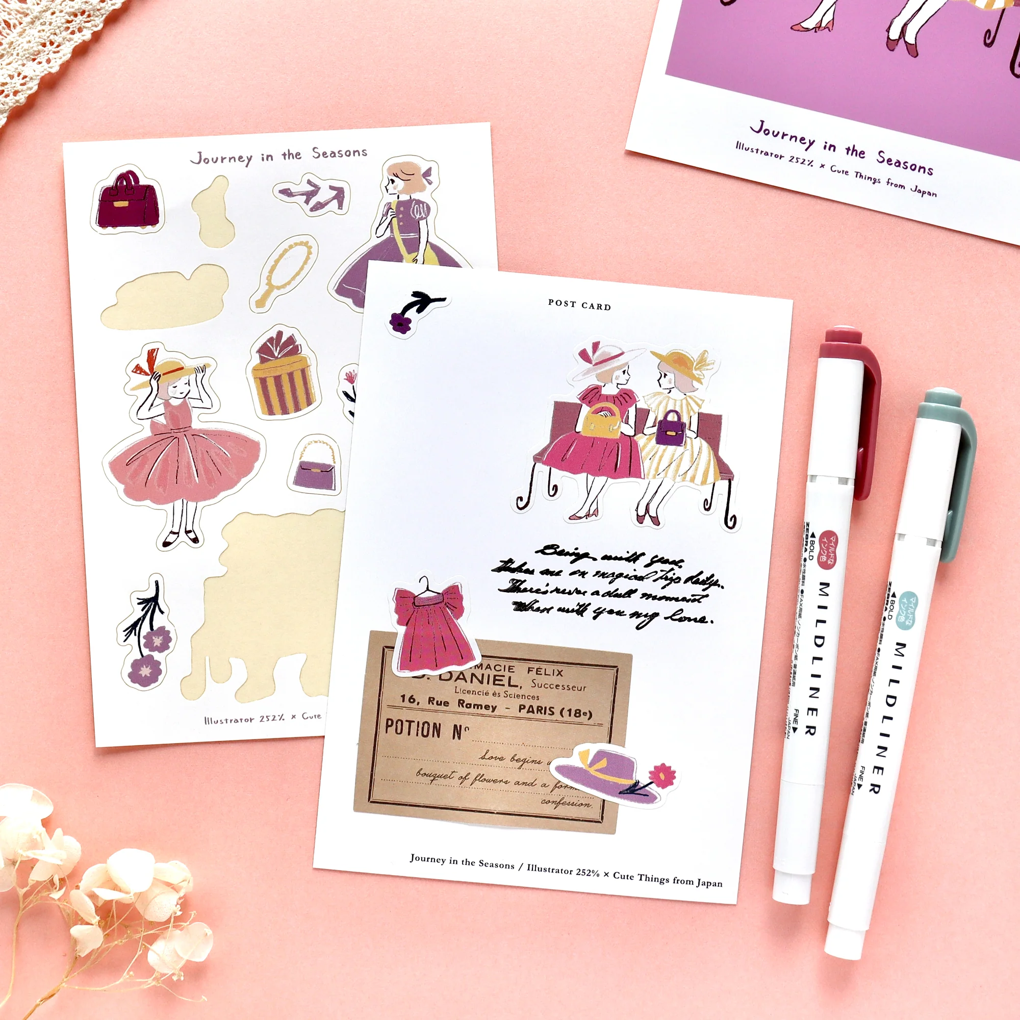 CTFJ x 252% / Postcard - Best Friends - Image 3
