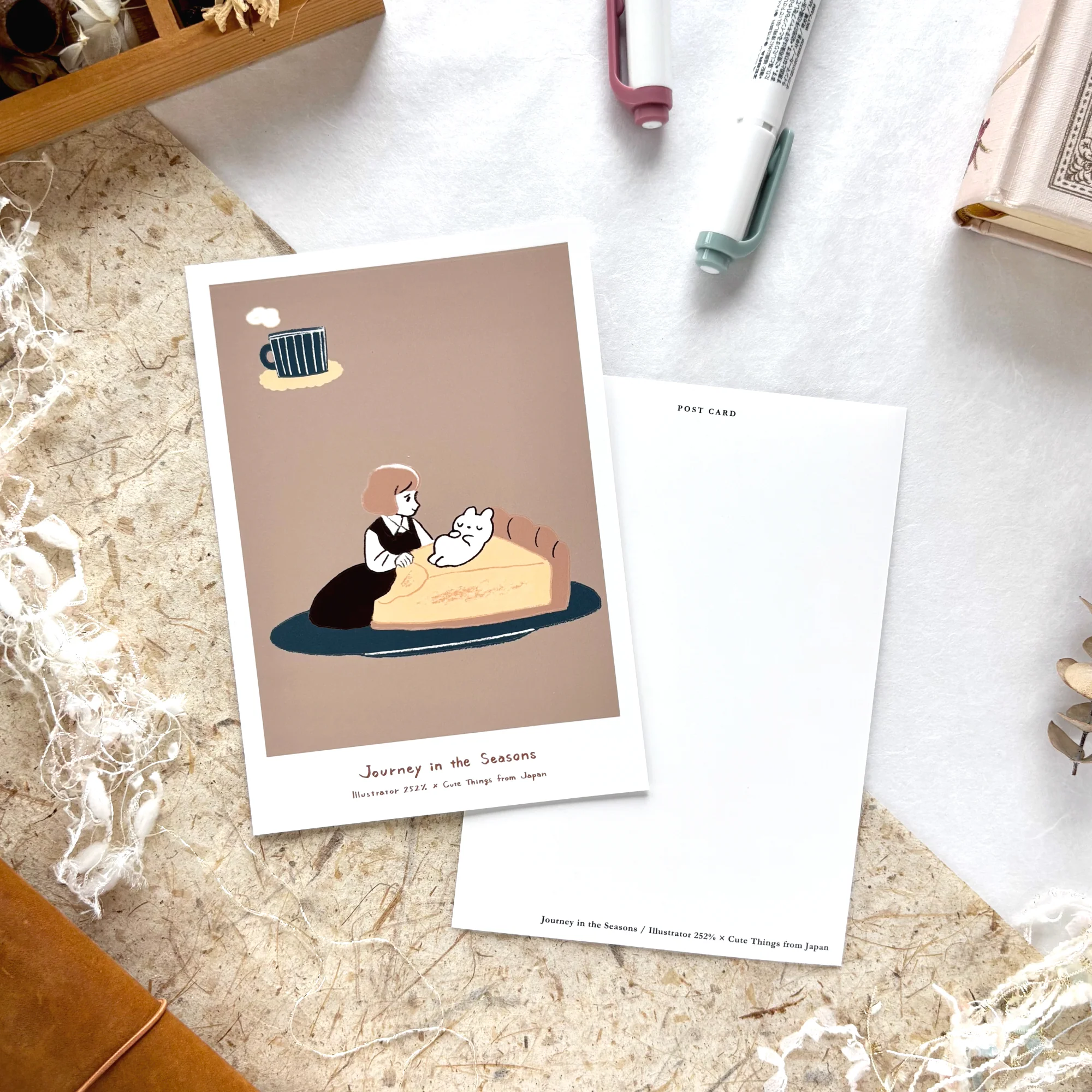 CTFJ x 252% / Postcard - Pie - Image 2