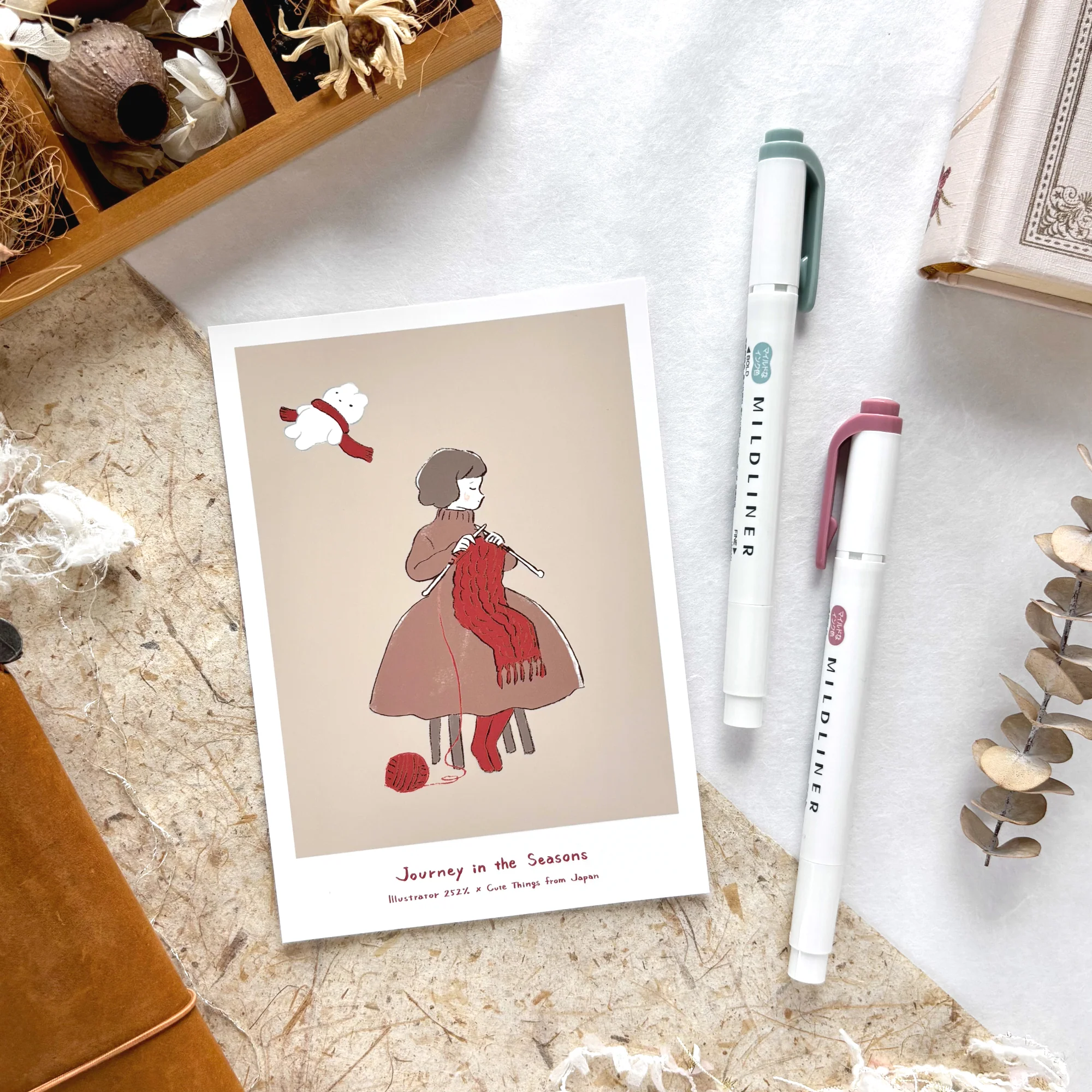 CTFJ x 252% / Postcard - Preparations for Winter