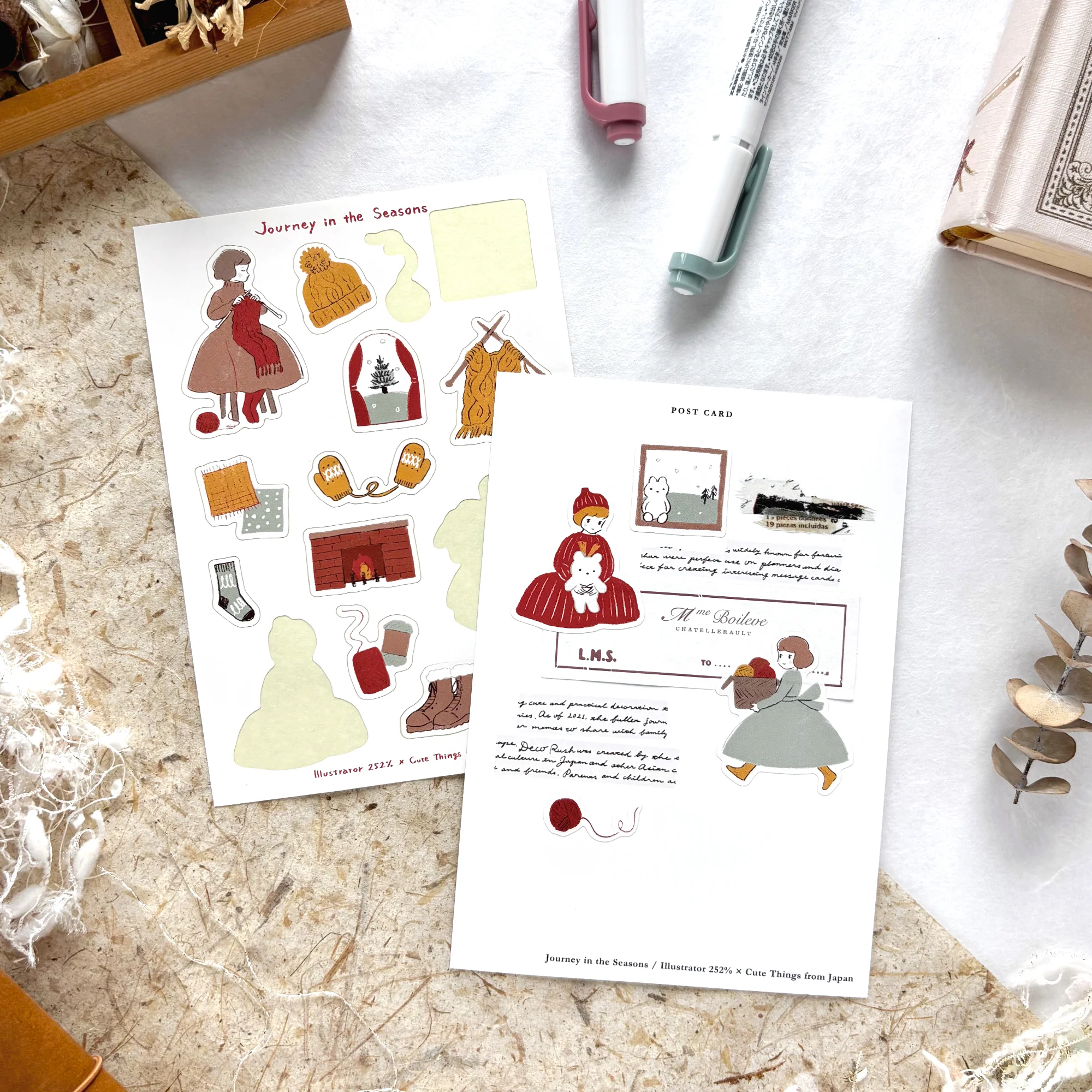 CTFJ x 252% / Postcard - Preparations for Winter - Image 3