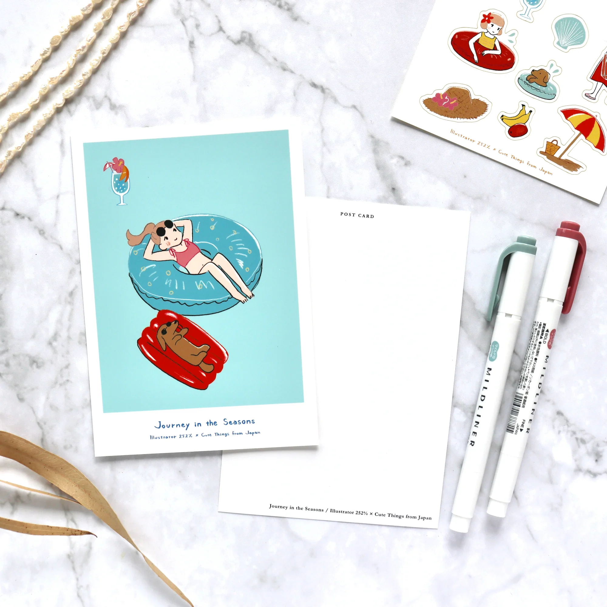 CTFJ x 252% / Postcard - Happy Summer - Image 3