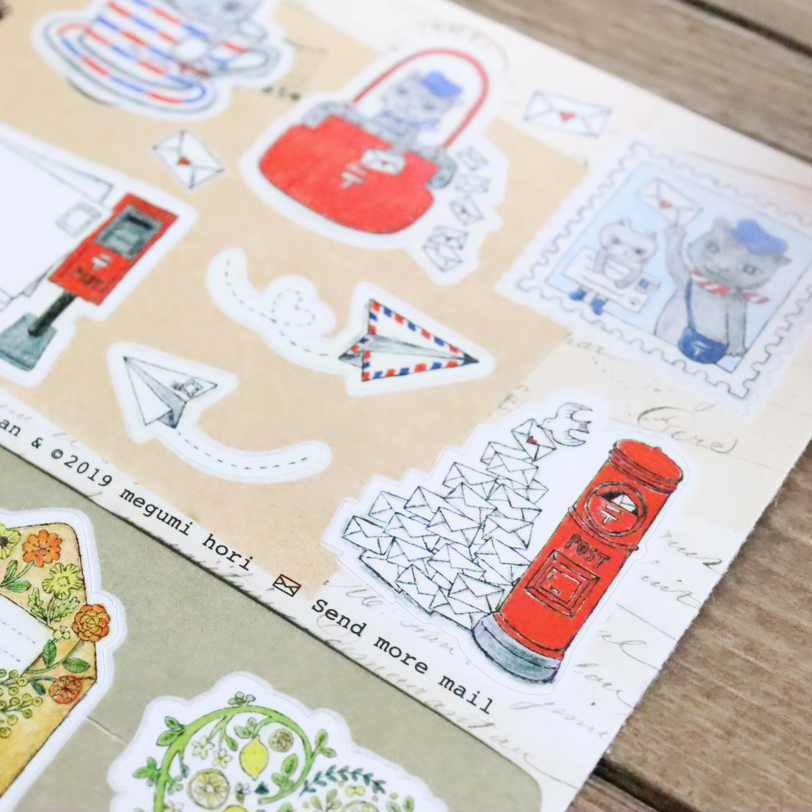 CTFJ x Megumi Hori Stickers - Send More Mail - Image 6