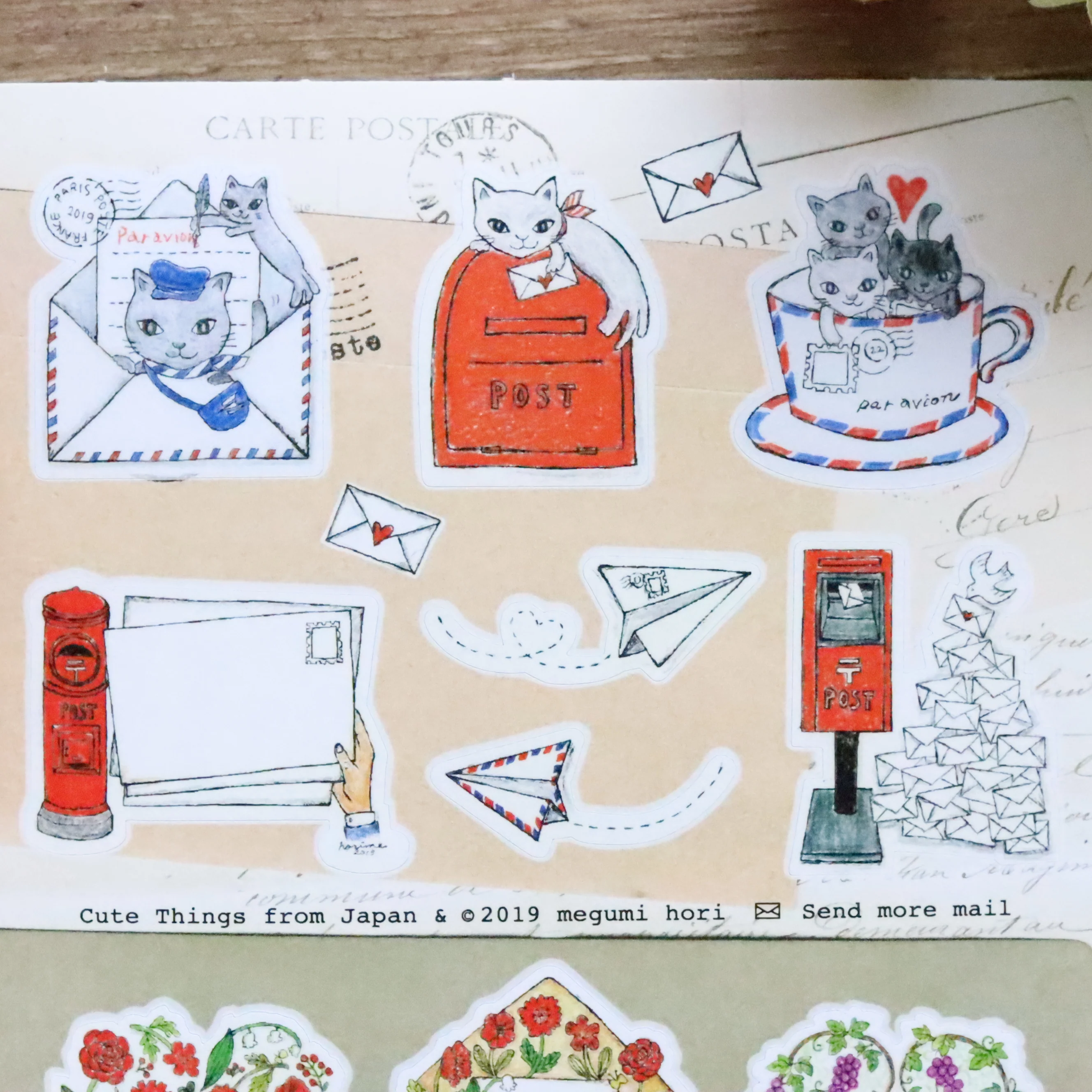 CTFJ x Megumi Hori Stickers - Send More Mail - Image 4