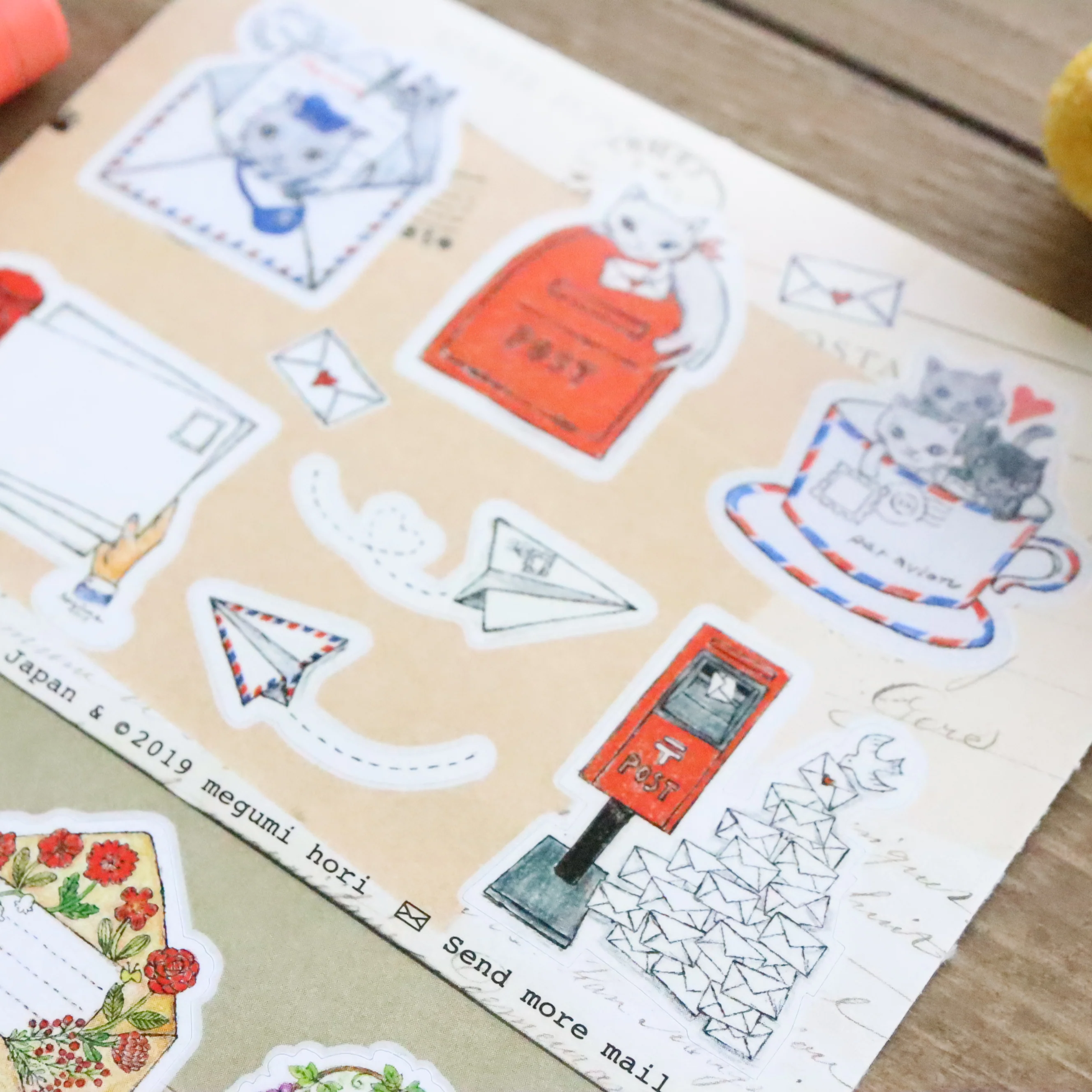 CTFJ x Megumi Hori Stickers - Send More Mail - Image 5
