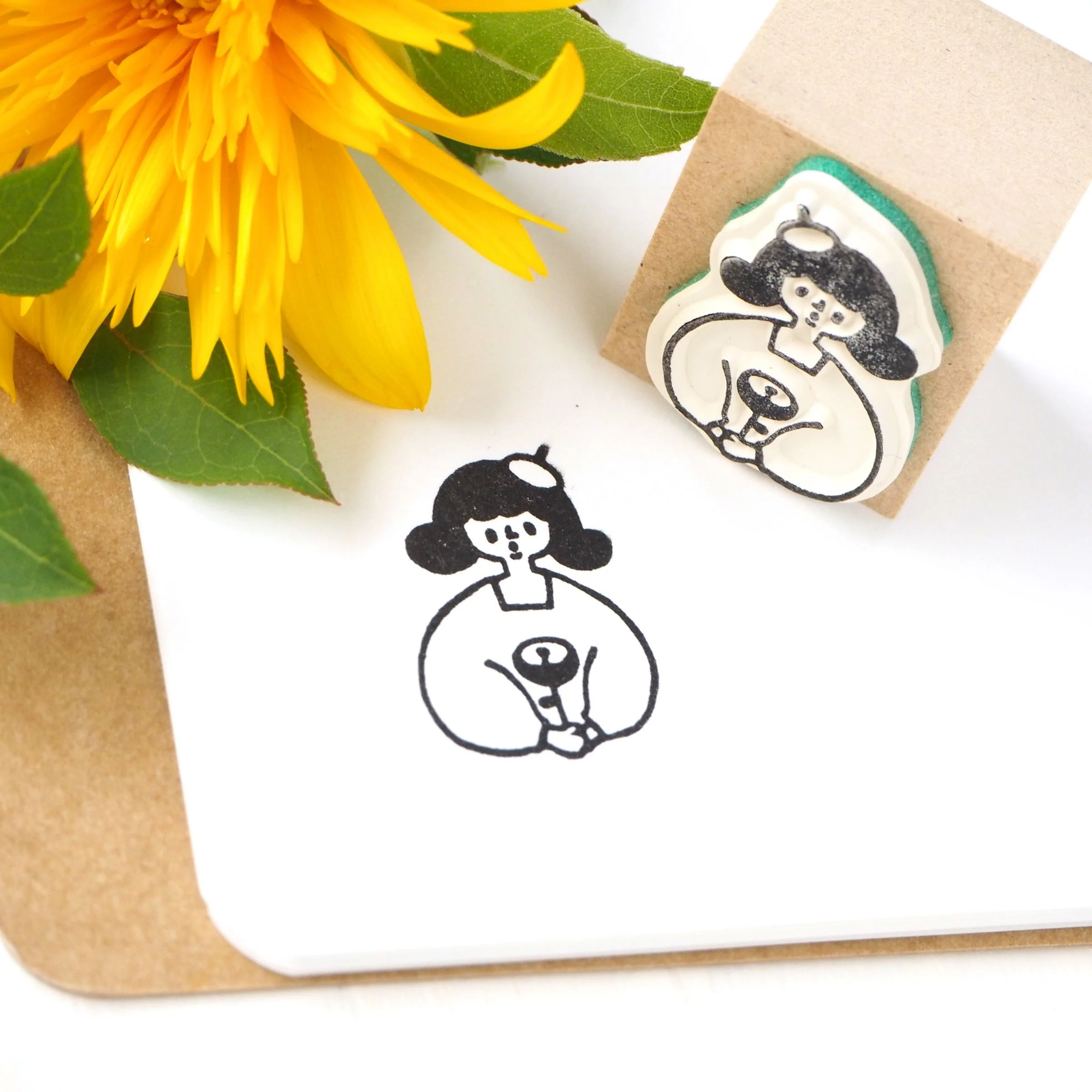 CTFJ x cotori cotori Rubber Stamp - Flower - Image 2