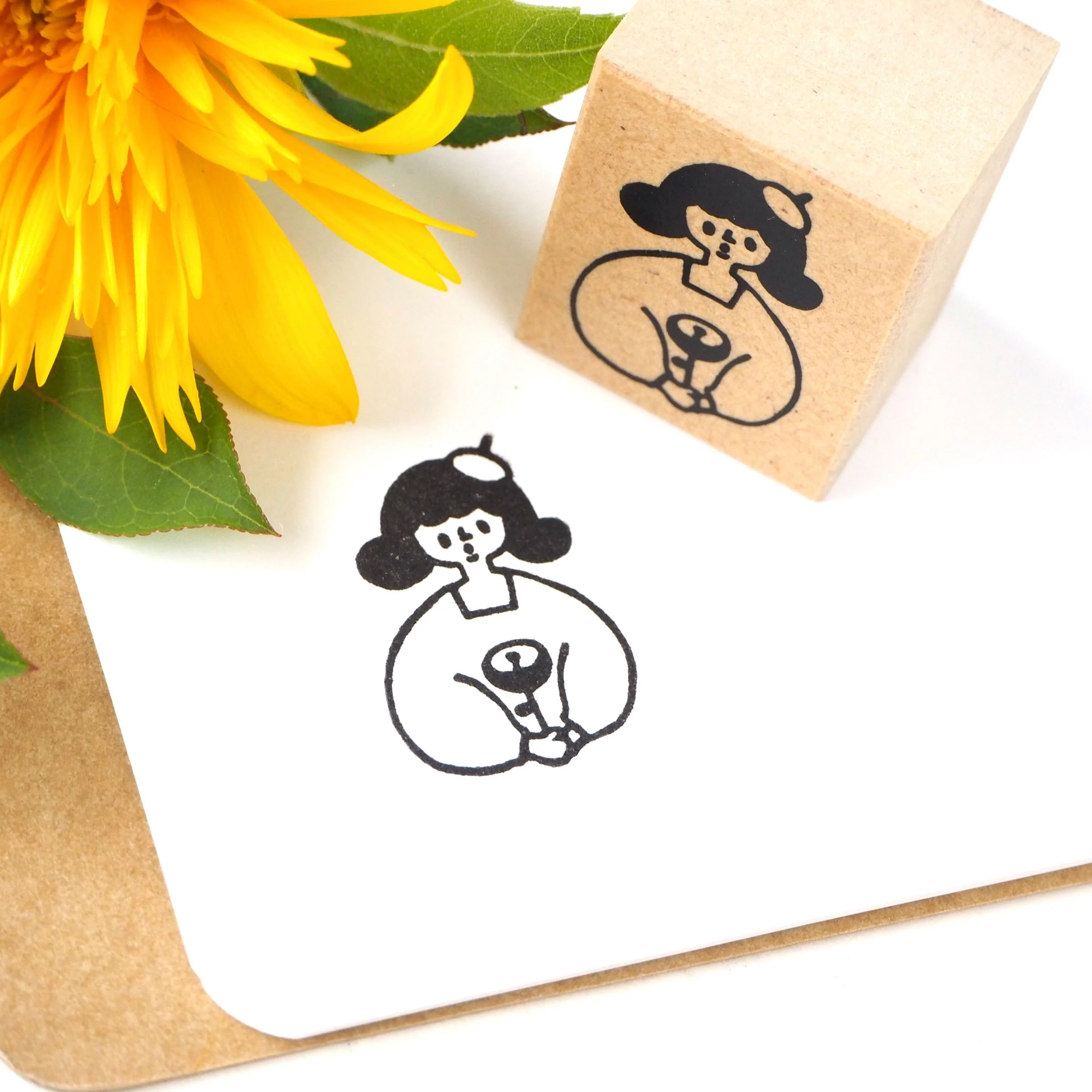 CTFJ x cotori cotori Rubber Stamp - Flower - Image 3