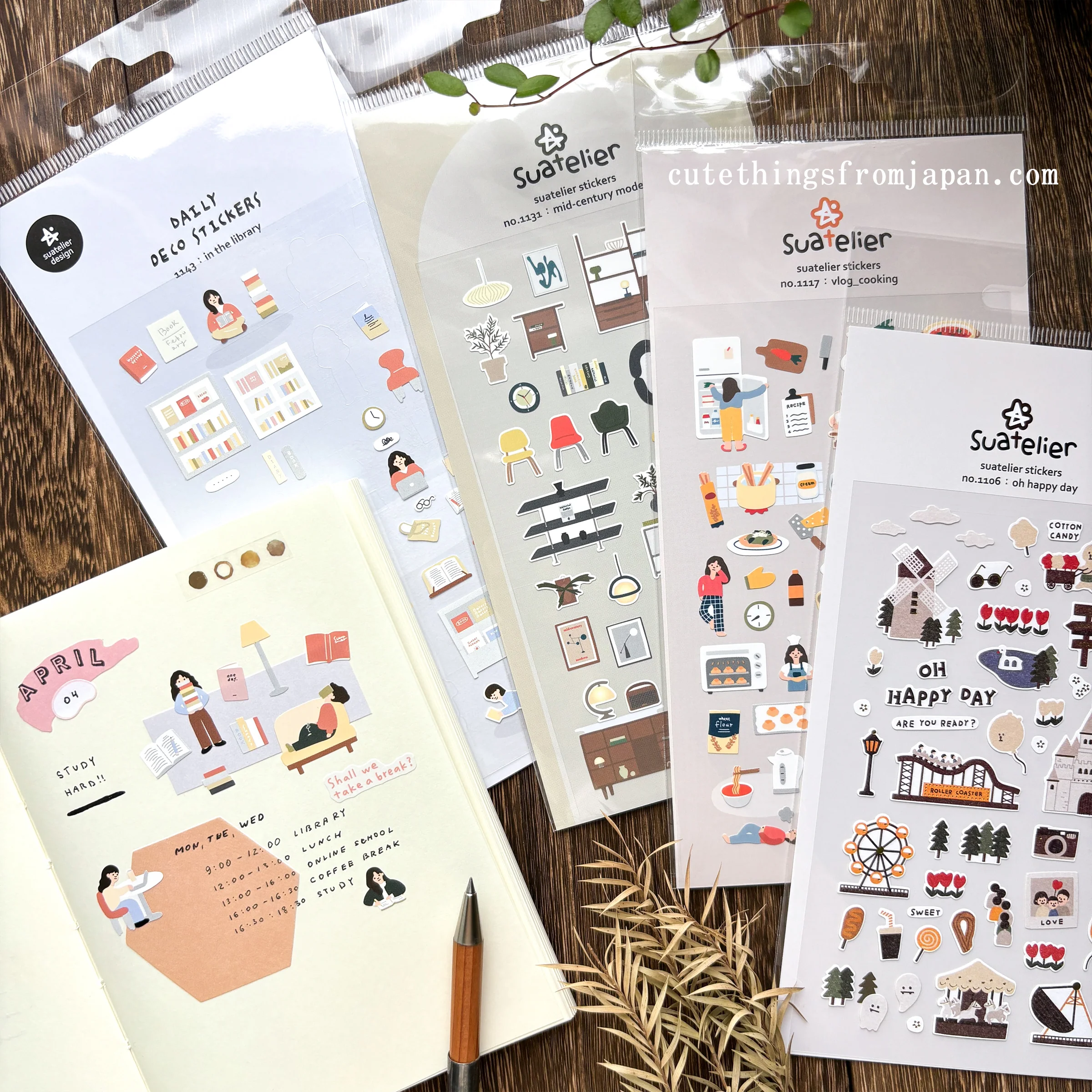 Suatelier / Daily Deco Stickers - Modern - Image 4