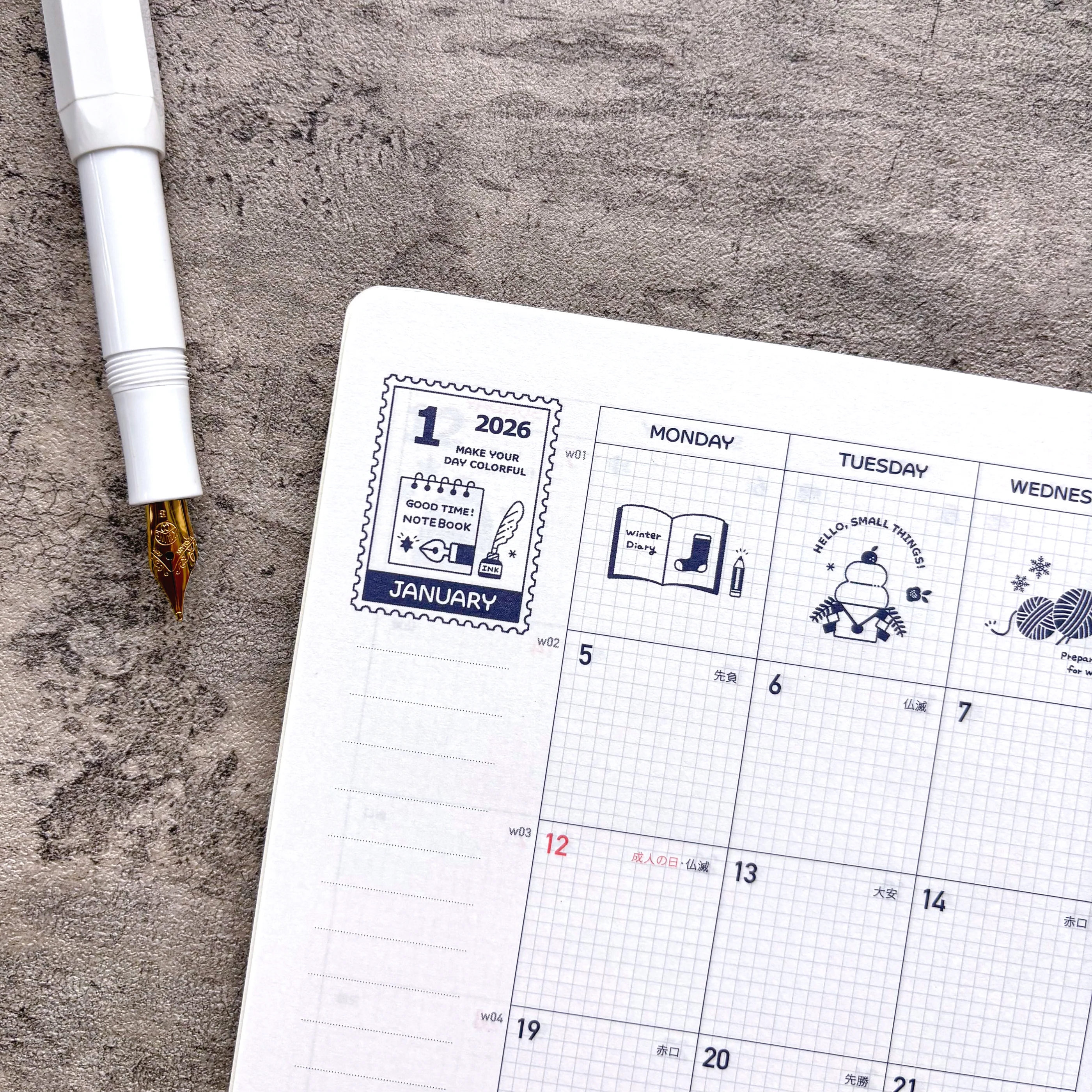 [SALE] eric 2026 Planner - (3 Colors / B6 Size) - Image 11
