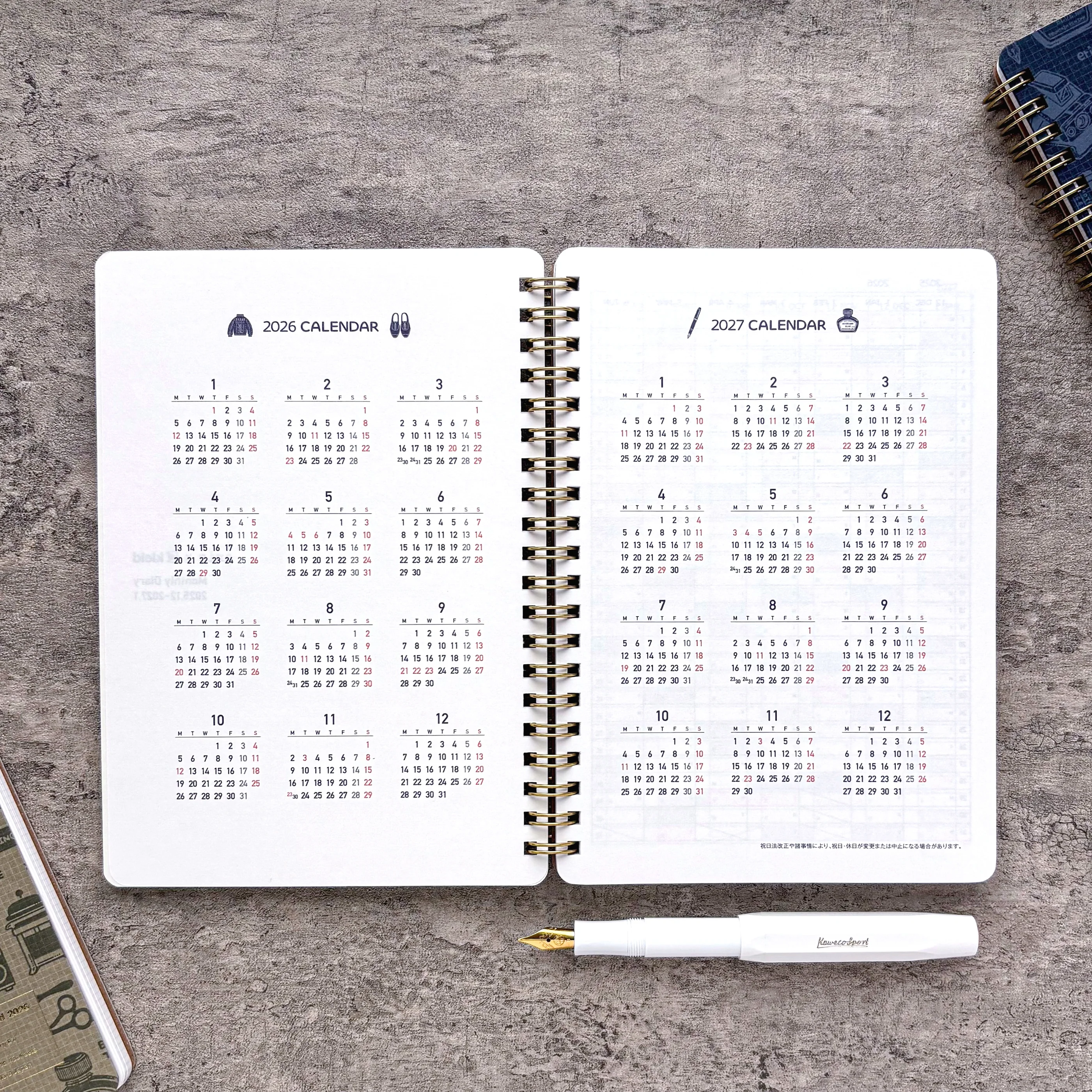 [SALE] eric 2026 Planner - (3 Colors / B6 Size) - Image 6