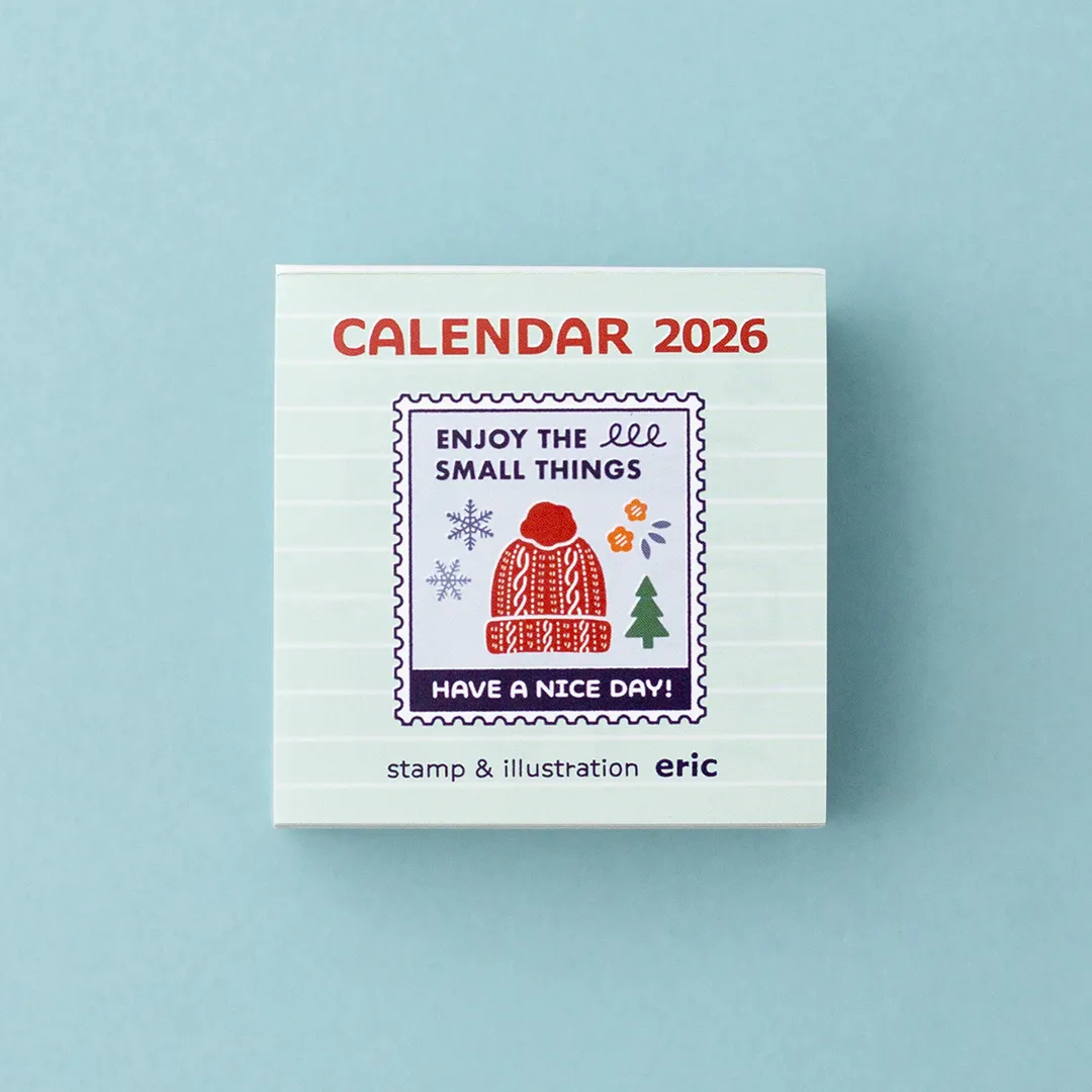 [SALE] eric / 2026 Color Mini Square Calendar - One-day-a-page - Image 10