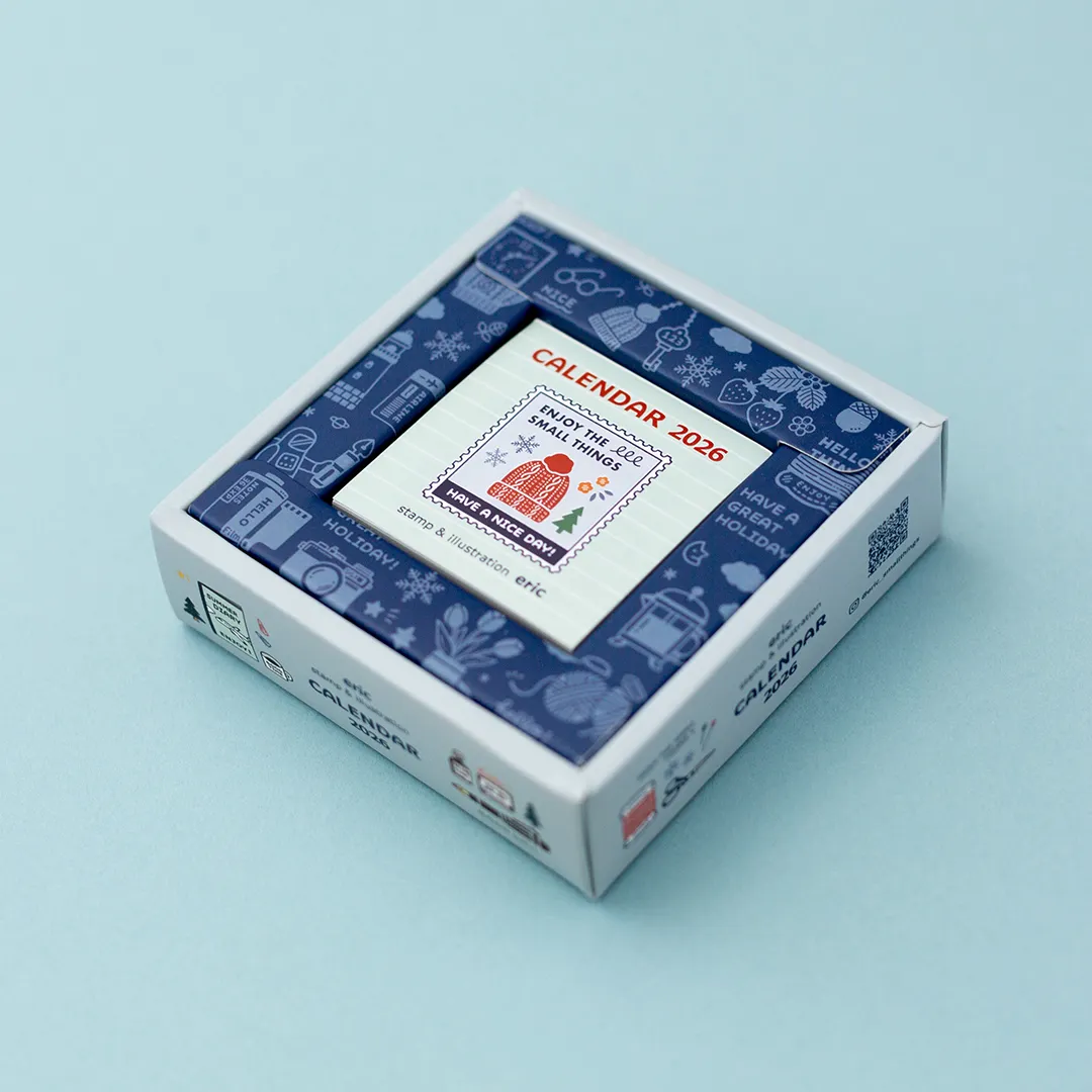 [SALE] eric / 2026 Color Mini Square Calendar - One-day-a-page - Image 11